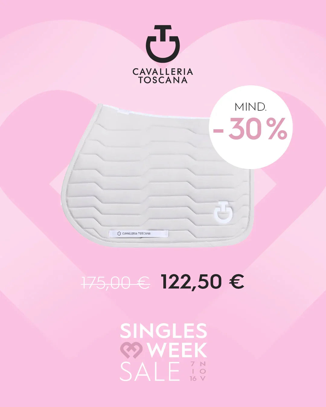Cavalleria Toscana Schabracke mit -30% Preisnachlass und Singles Week Sale.