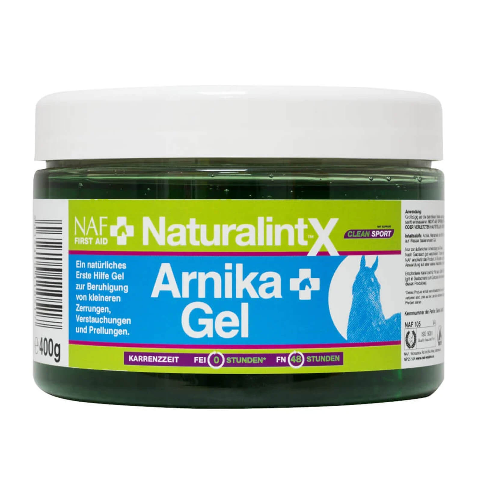 Stallapotheke Shopping Days, NAF NaturalintX Arnika Gel im Tiegel. Stallapotheke Shopping Days, NAF NaturalintX Arnika Gel im Tiegel.