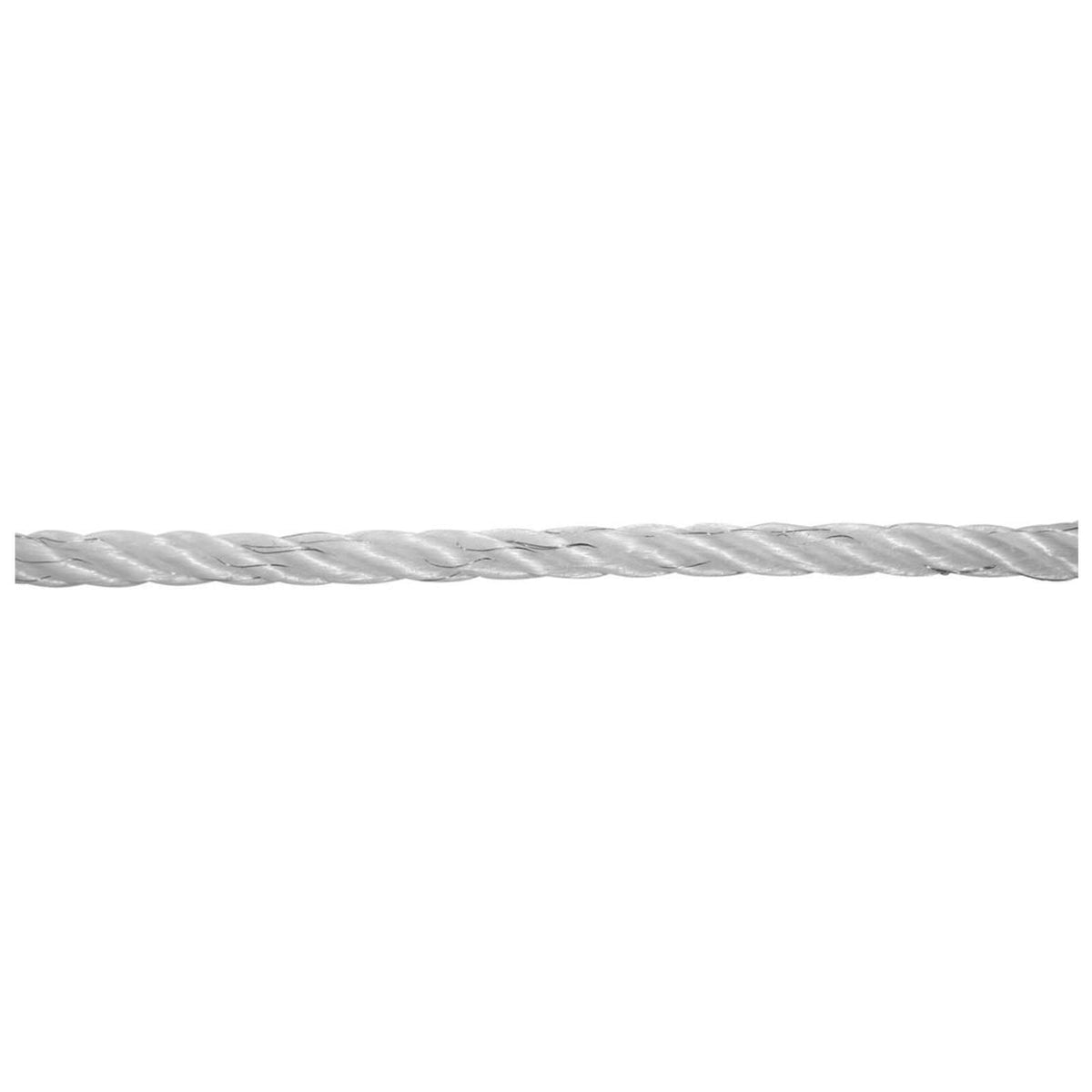 KERBL Weidezaunseil Economy Line, Weiß, Produkt allein auf weißem Hintergrund.