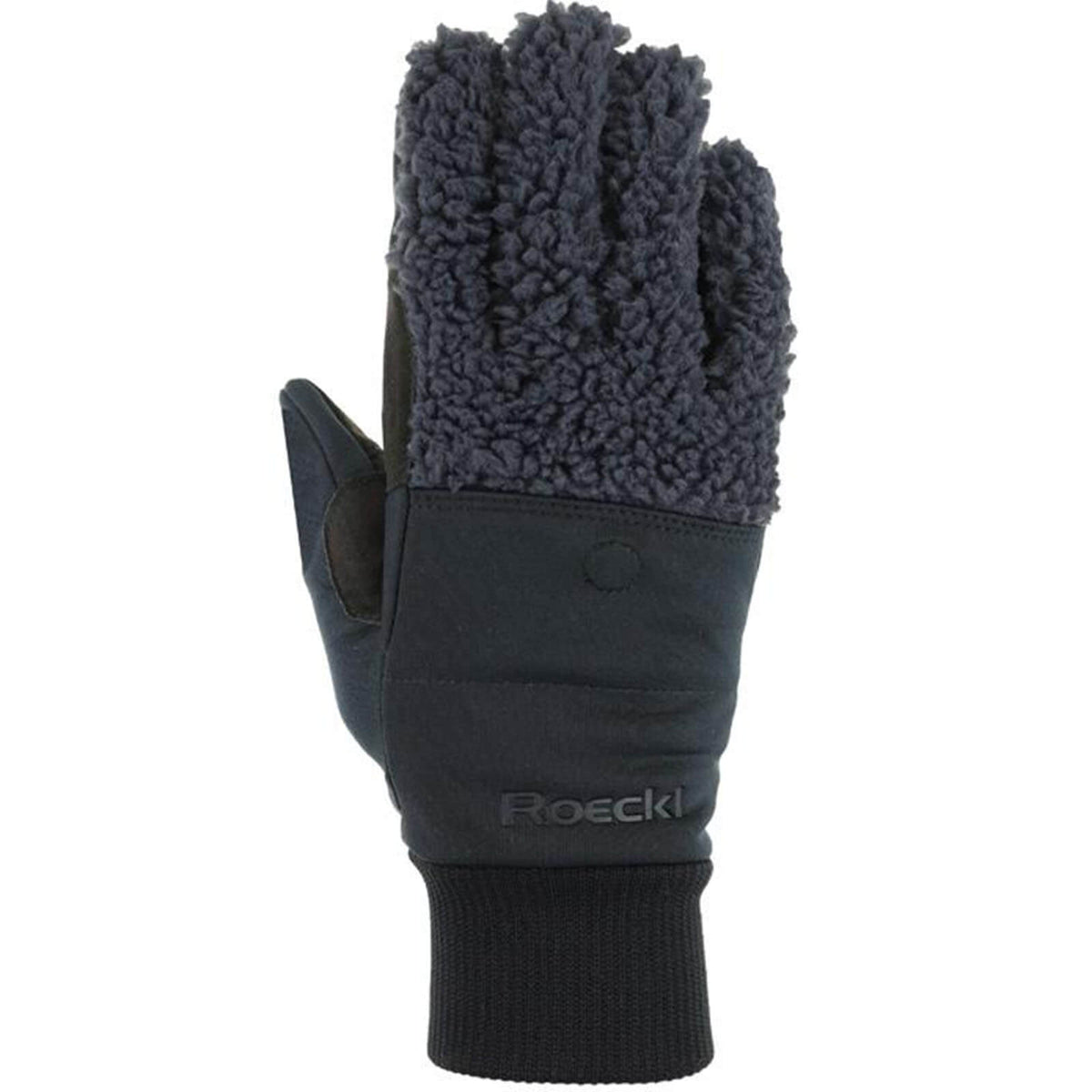 Winterreithandschuh Unisex Dog-Walker Neuberg Winter Stallhandschuh, Anthracite, Produkt allein auf weißem Hintergrund.