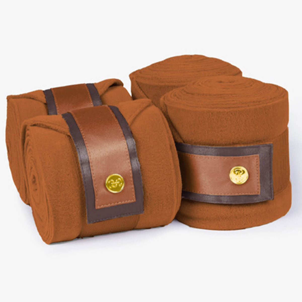 Bandagen Signature FS 2024 Polos, Rust Brown, Produkt allein auf weißem Hintergrund.