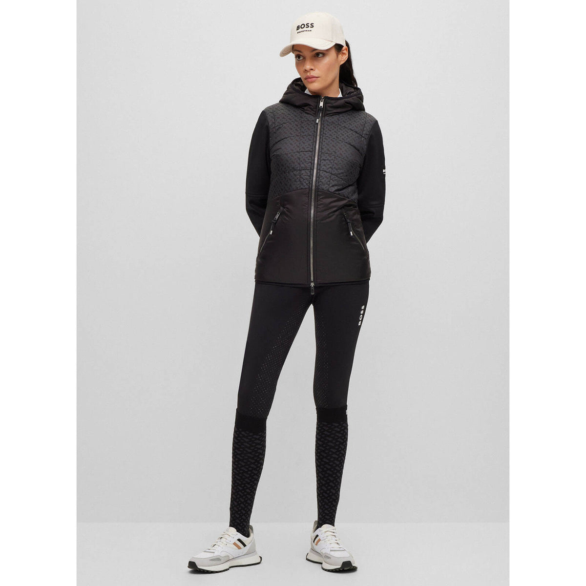 Reithose Damen Full-Grip Heather Classic Damenreithose Vollbesatz