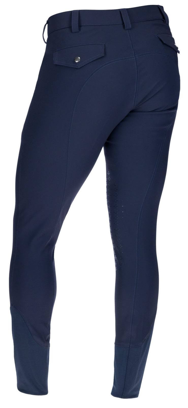 Covalliero Reithose Herren Knie-Grip Techno II Herrenreithose Kniebesatz, Navy, Produkt allein.