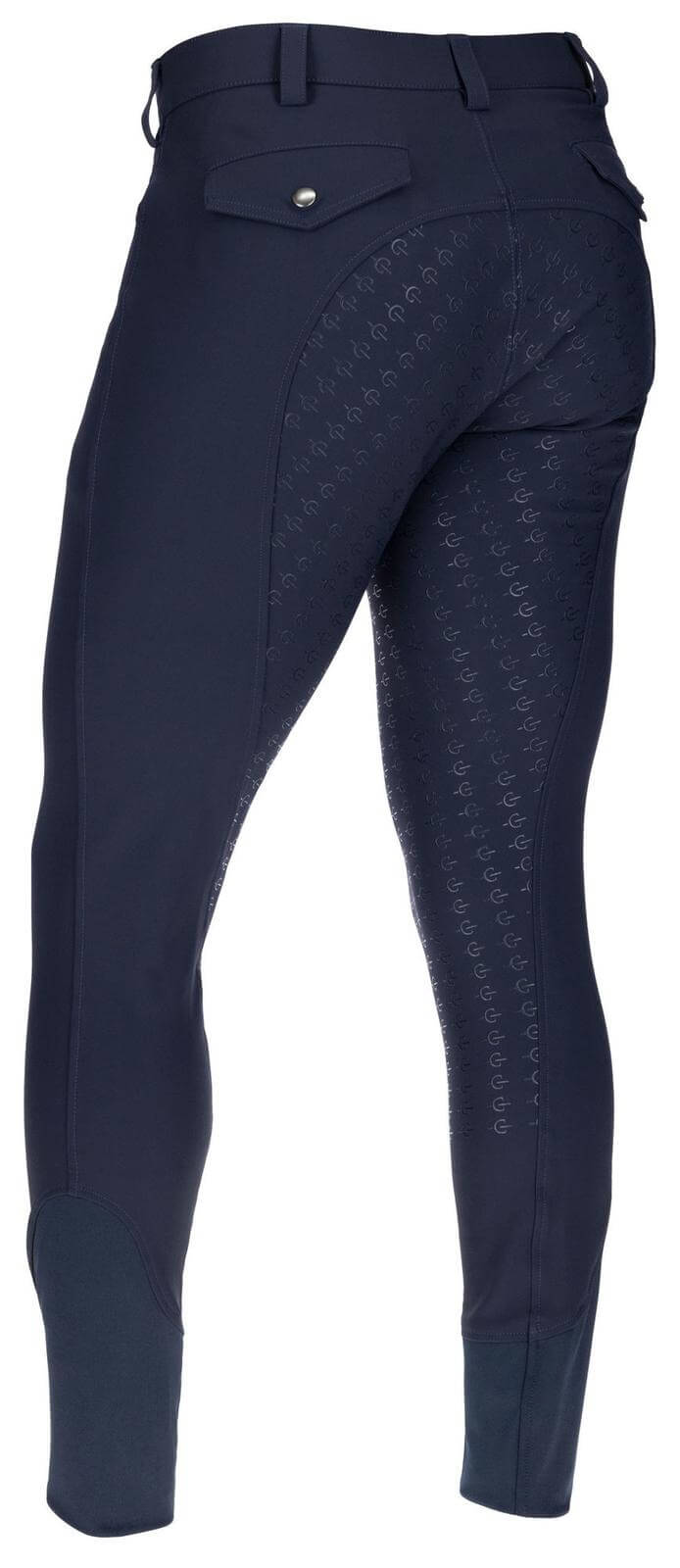 Covalliero Reithose Herren Full-Grip Techno II Herrenreithose Vollbesatz, Dunkelblau, Produkt allein.