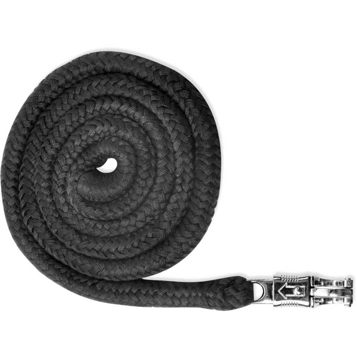 Anbindestrick Economic Panikhaken Strick, Schwarz, Produkt allein auf weißem Hintergrund.