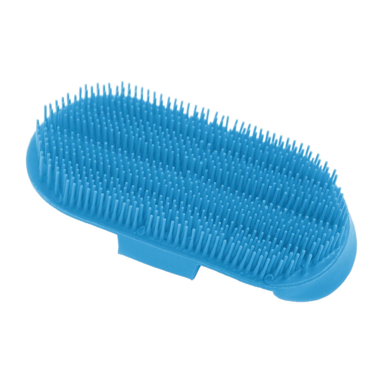Plastic needle curry comb