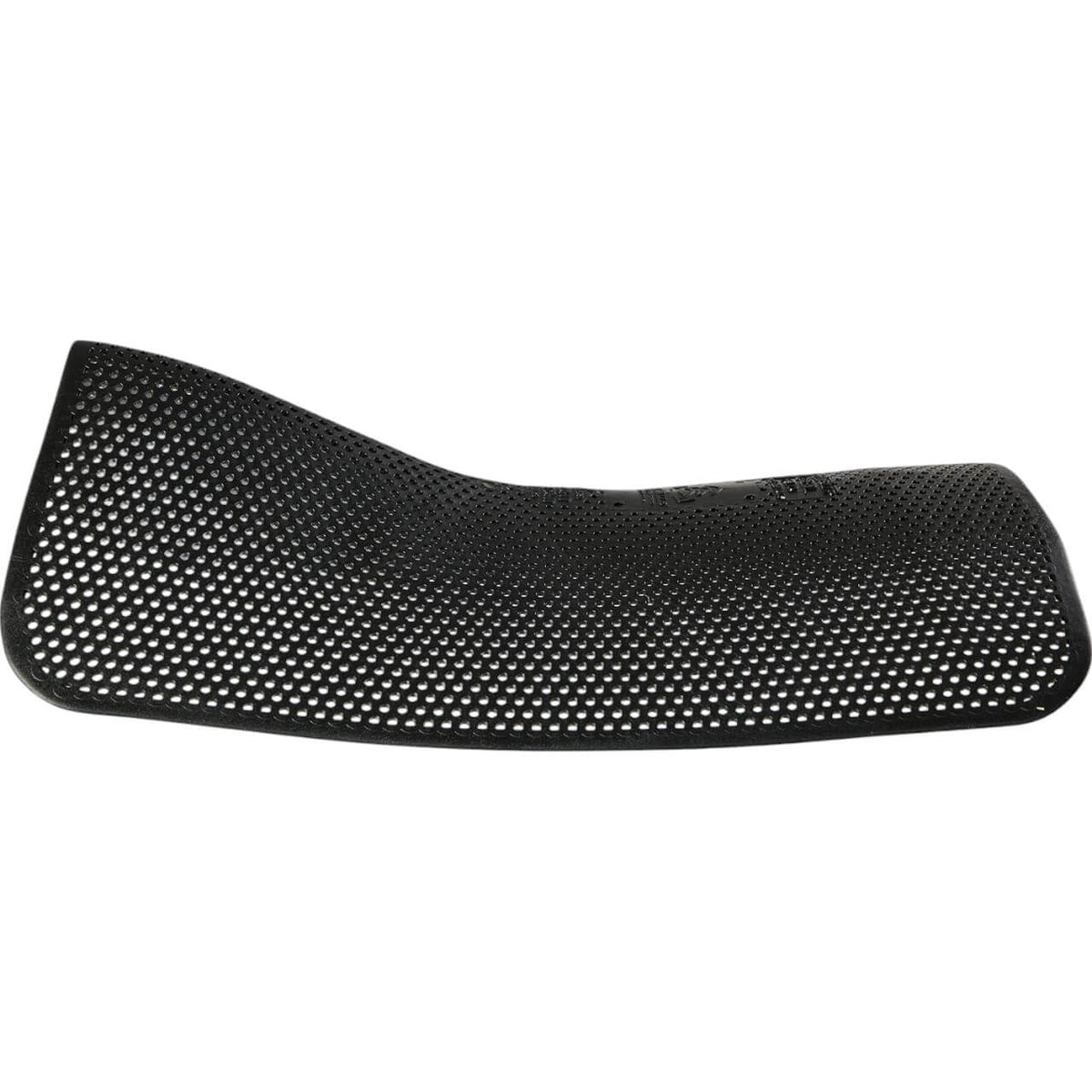 Acavallo Gelpad NS Classic (leicht flach) Pad, Schwarz, Produkt allein auf weißem Hintergrund.