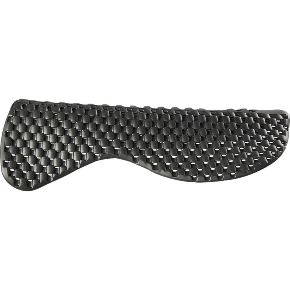 Acavallo Sattelpad Piuma EVA Flach Pad, Schwarz, Produkt allein auf weißem Hintergrund.
