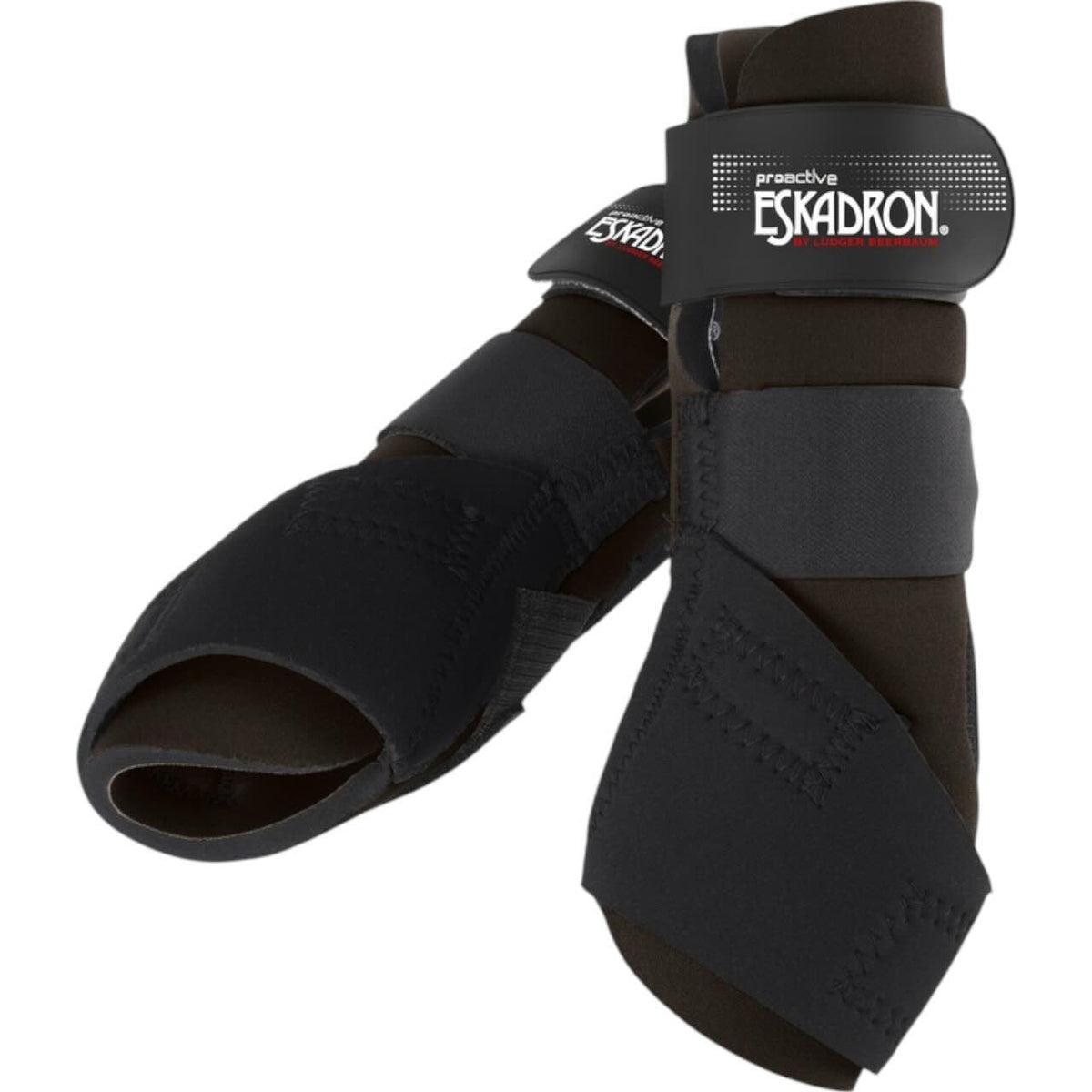 Eskadron Dressurgamaschen Pro Active Vorne Gamaschen, Dark Brown, Produkt allein.