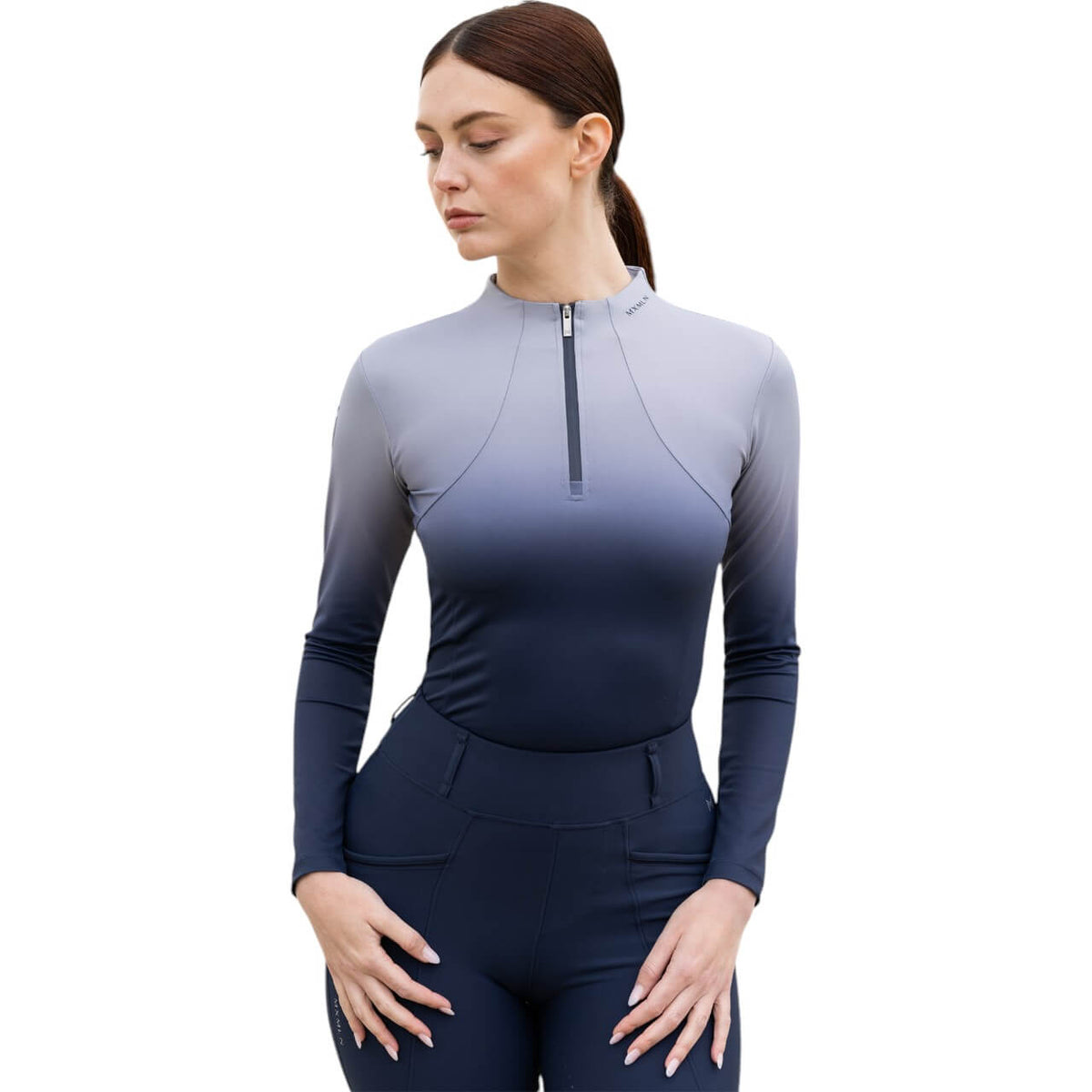 Funktionsshirt Damen Langarm Ombré Base Layer