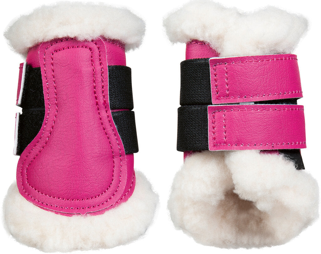 Parastinchi Comfort con fodera in teddy per Shetty, protezioni per gambe