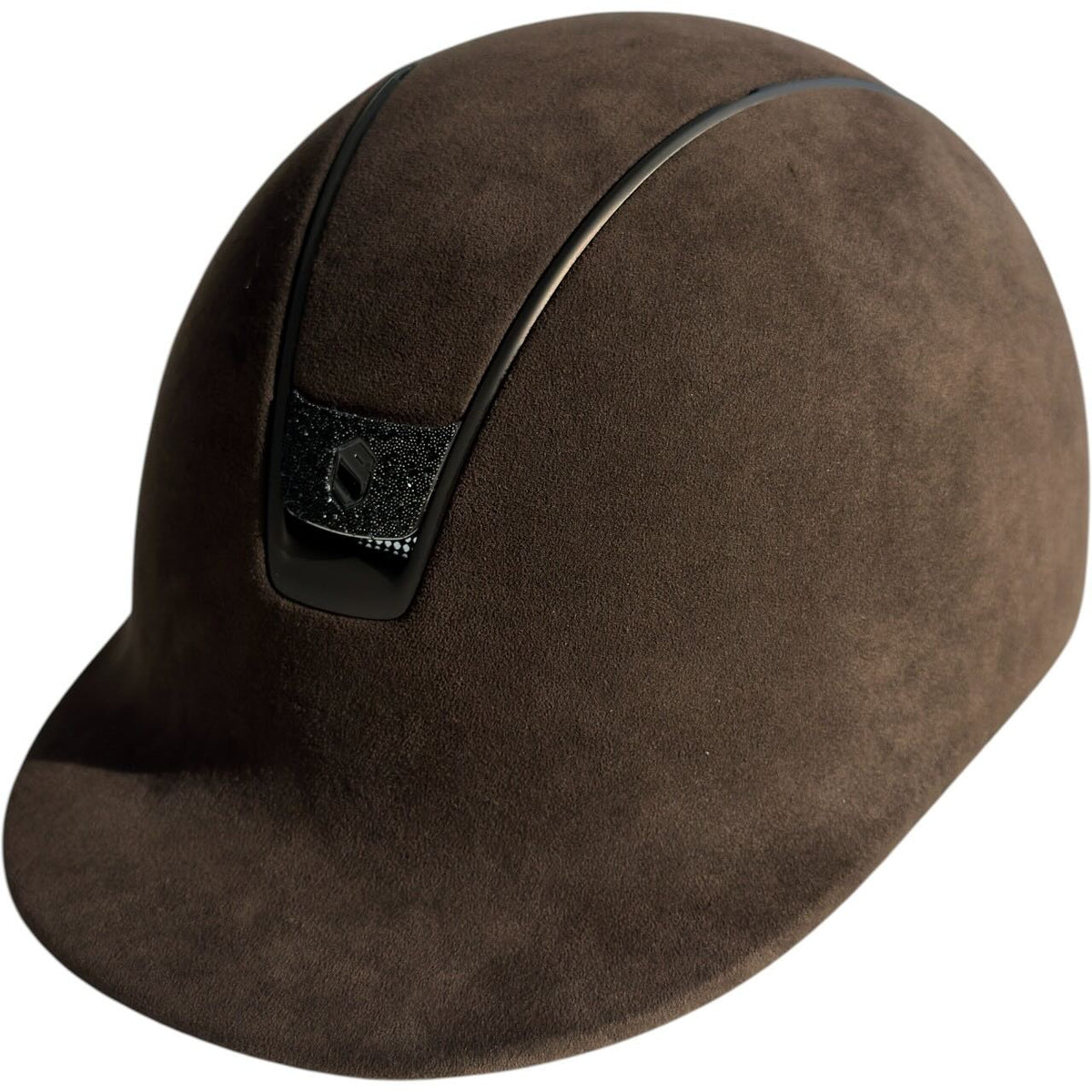 Reithelm Shadowmatt 2.0 Brown Alcantara Blason Crystal Fabric Black