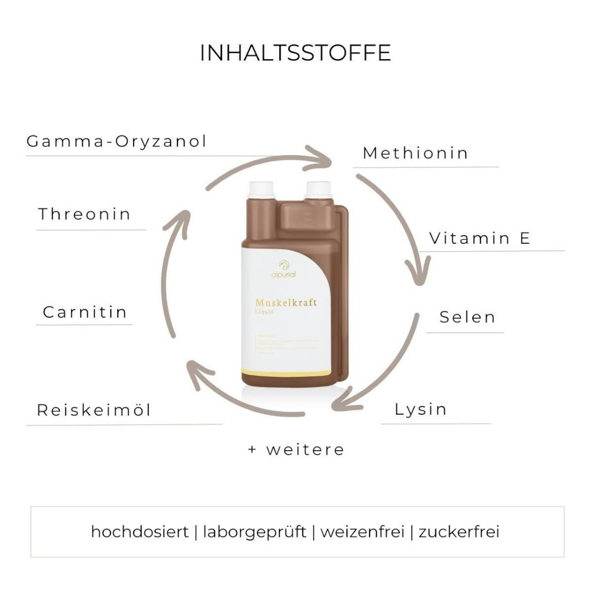 Muskelkraft Zusatzfutter Ergänzungsfuttermittel