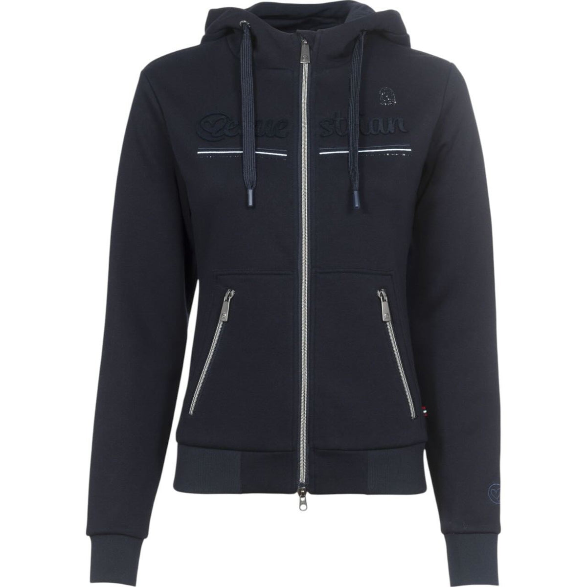 Cavallo Sweatjacke Damen Cavalmona Event Kollektion Kapuzenjacke, Darkblue, Produkt allein.
