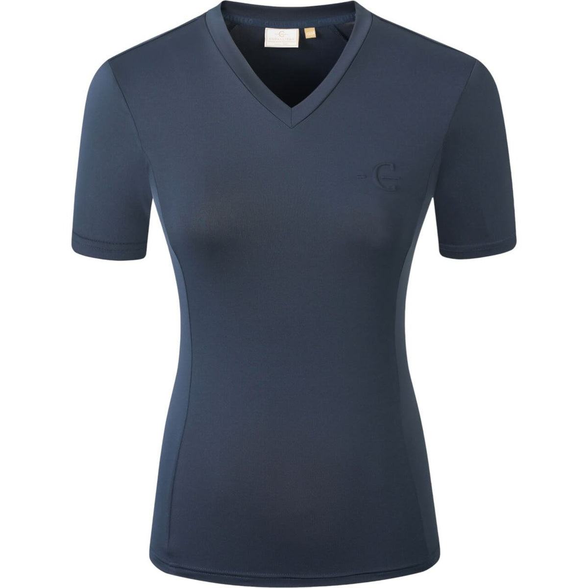 T-Shirt Damen FS 2026 Trainingsshirt, Dark Navy, Produkt allein.
