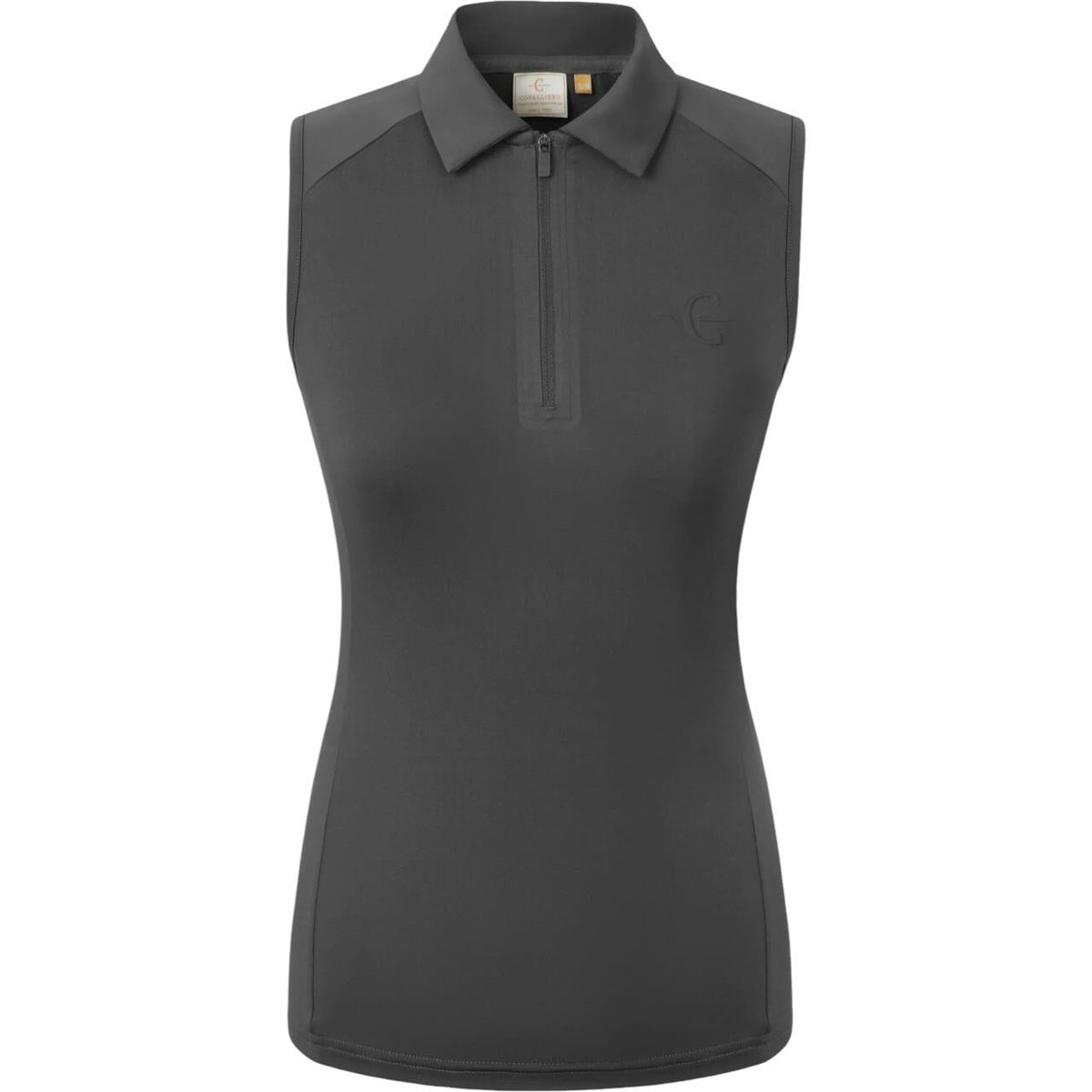 Top Damen FS 2026 Trainingstop, Black, Produkt allein auf weißem Hintergrund.