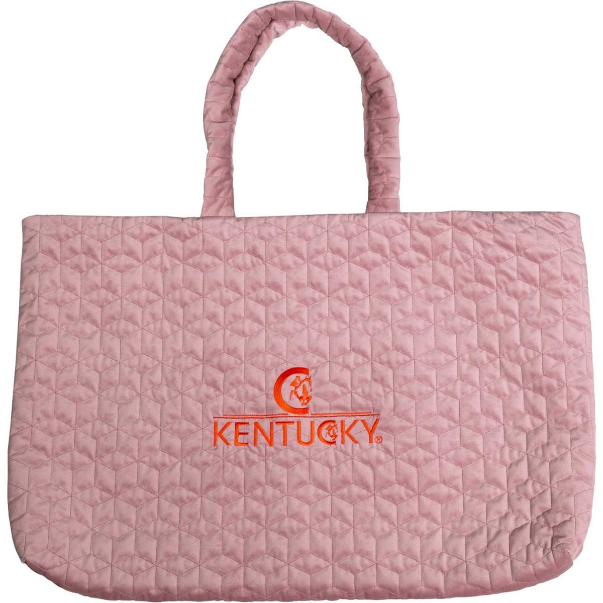 Kentucky Horsewear Tragetasche Velvet Tasche, Old Rose, Produkt allein auf weißem Hintergrund.
