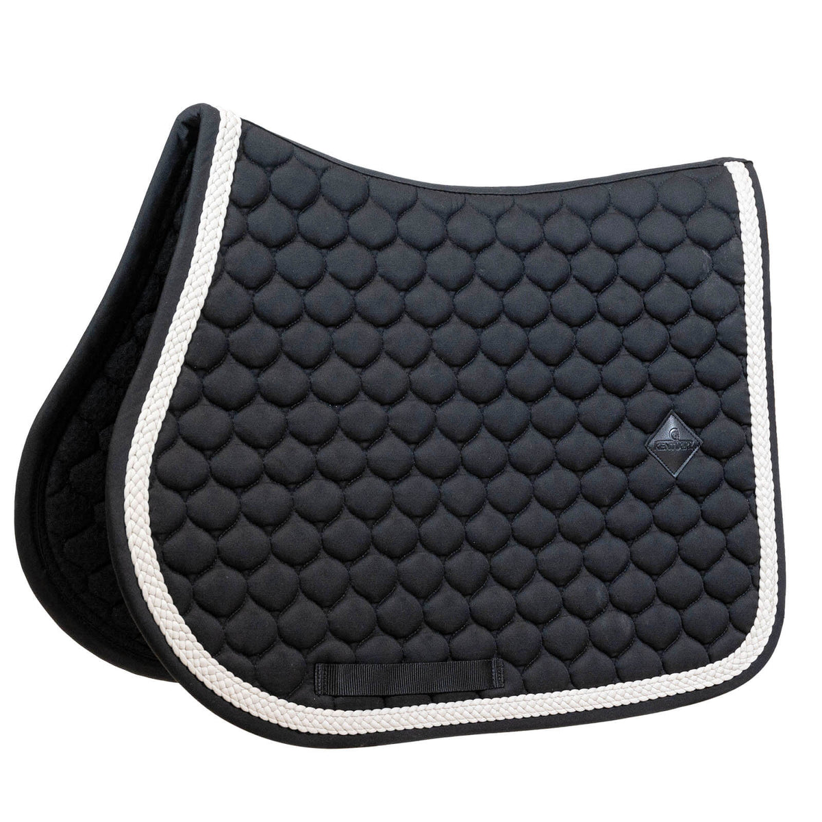 Schabracke Springen Saddle Pad with plaited cord Springschabracke geflochten