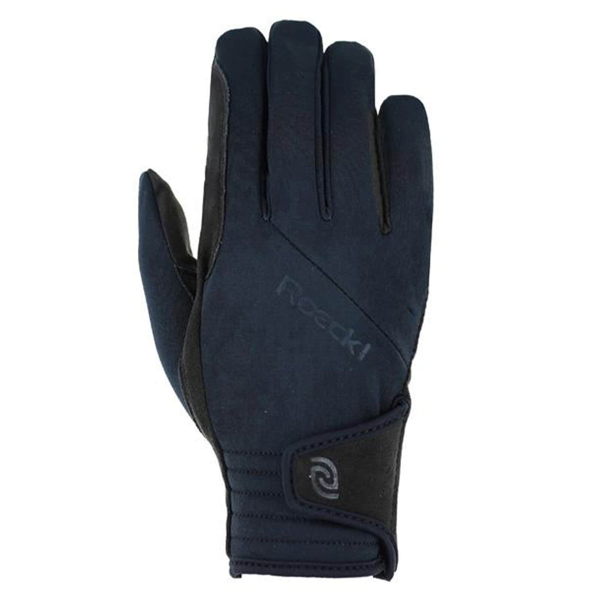 Roeckl Reithandschuh Winya Winterreithandschuh, Black, Produkt allein auf weißem Hintergrund.