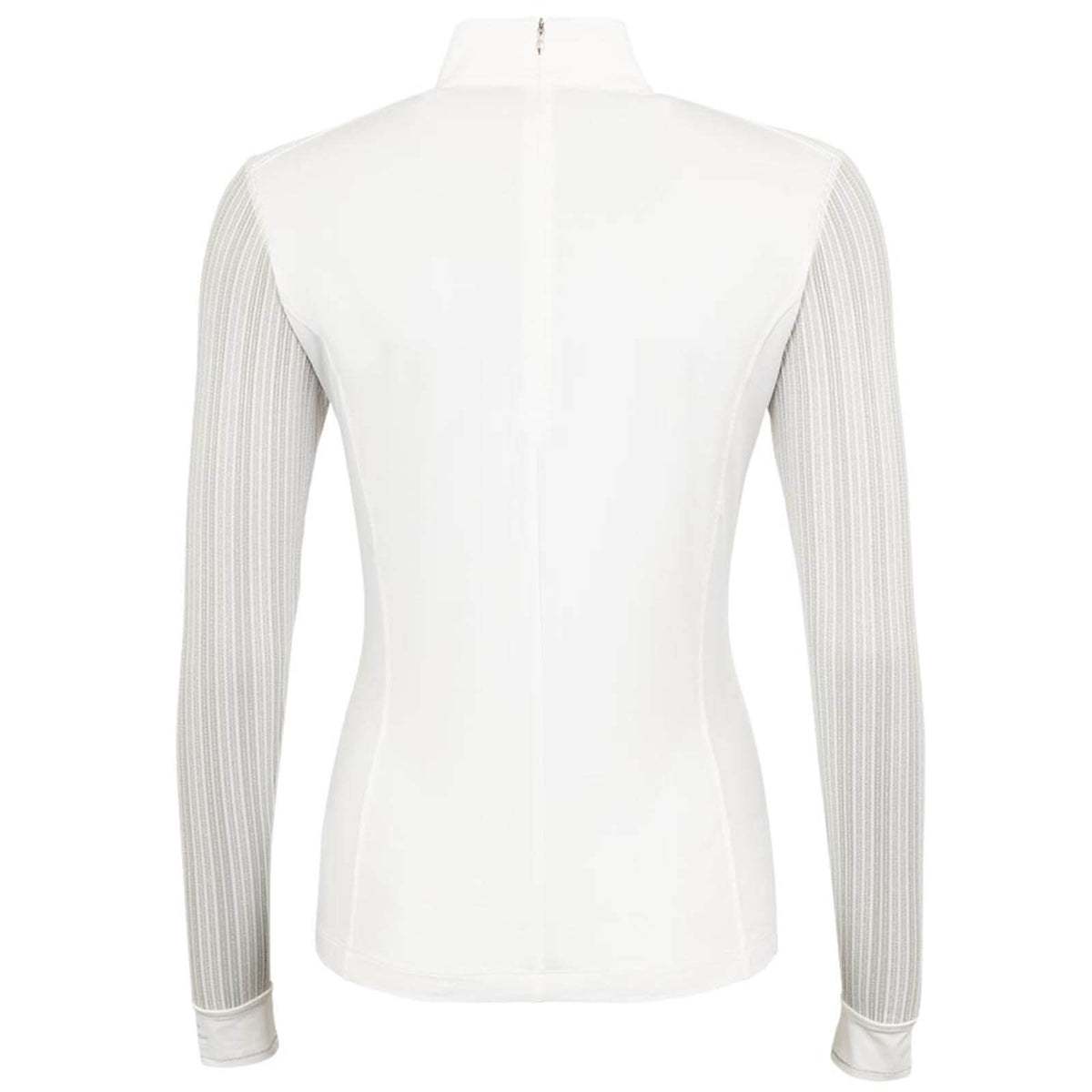 ANKY Turniershirt Damen Langarm ATP20201, Weiß, Produkt allein auf weißem Hintergrund.