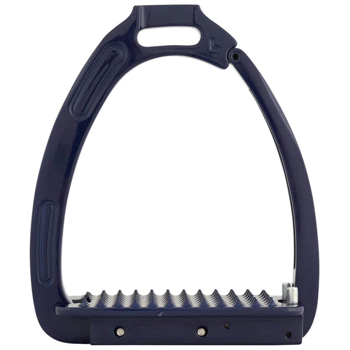 BR Steigbügel Lavarone Navy, Produkt allein auf weißem Hintergrund.