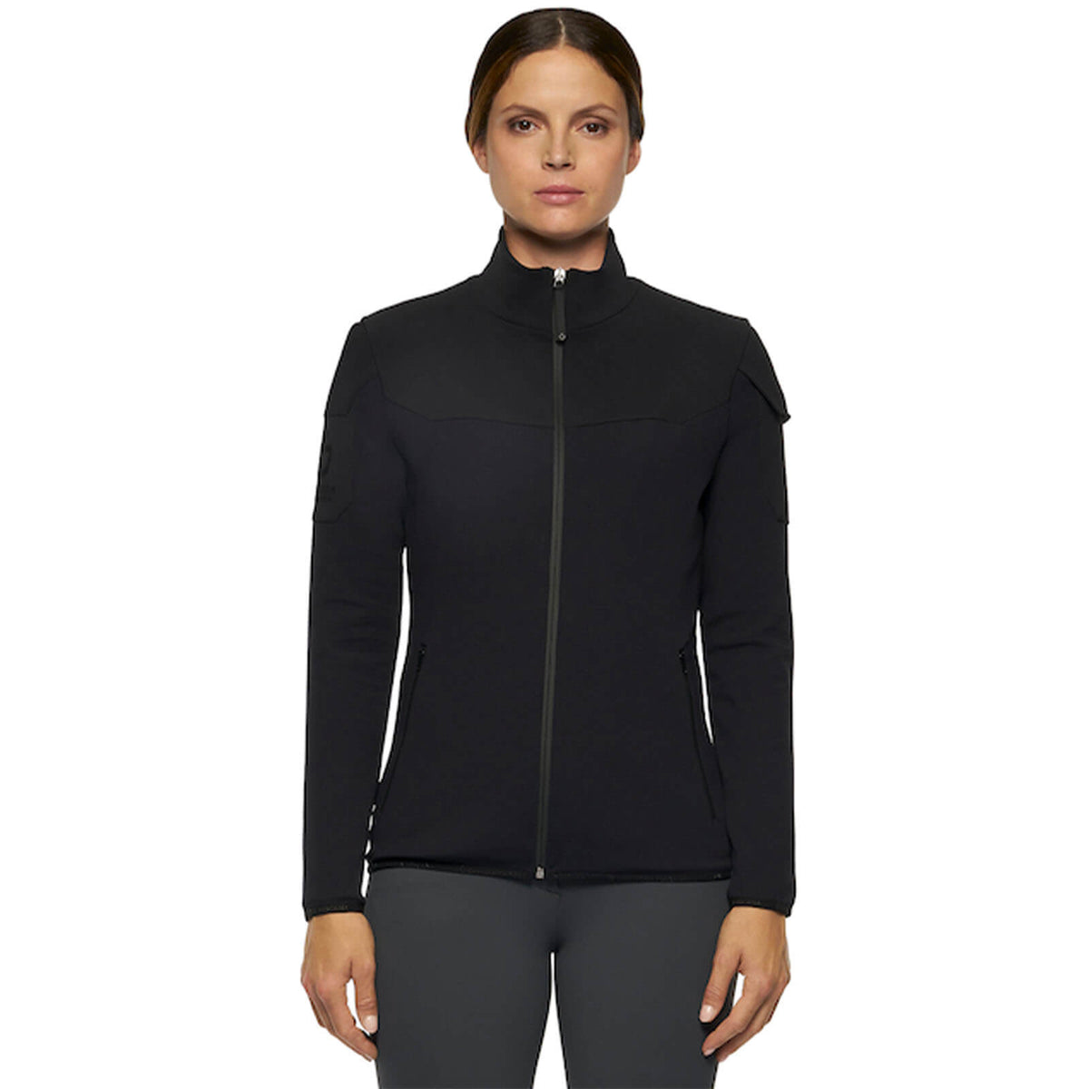 Jacke Damen Tech Knit and Jersey Zip FS 2022