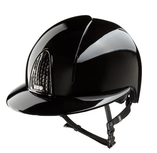 Reithelm Cromo Smart Polish Polo, Black/Polish/Polovisor, Produkt allein auf weißem Hintergrund.