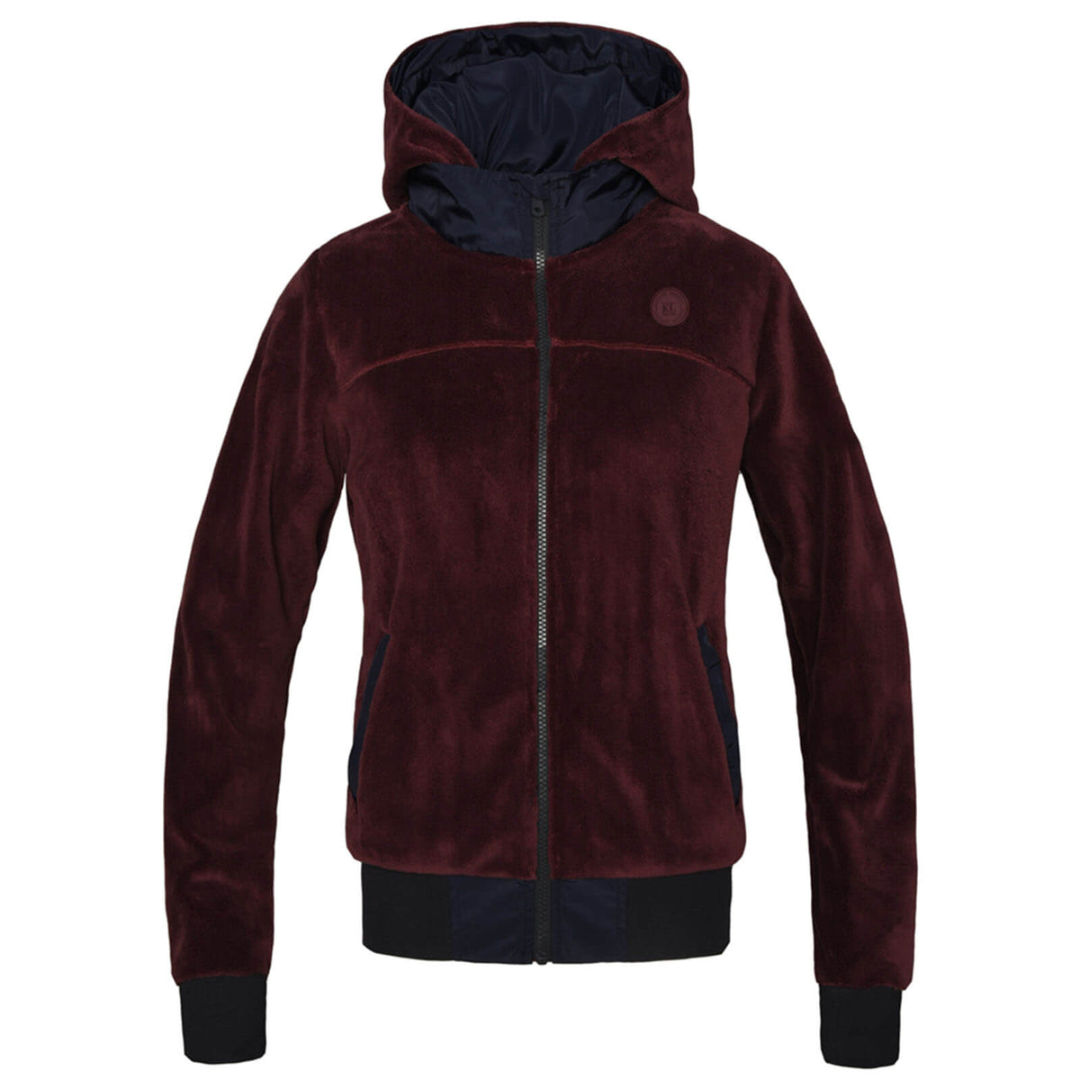 Jacke KLrudra Damen PreHW 2022 Coral Fleecejacke