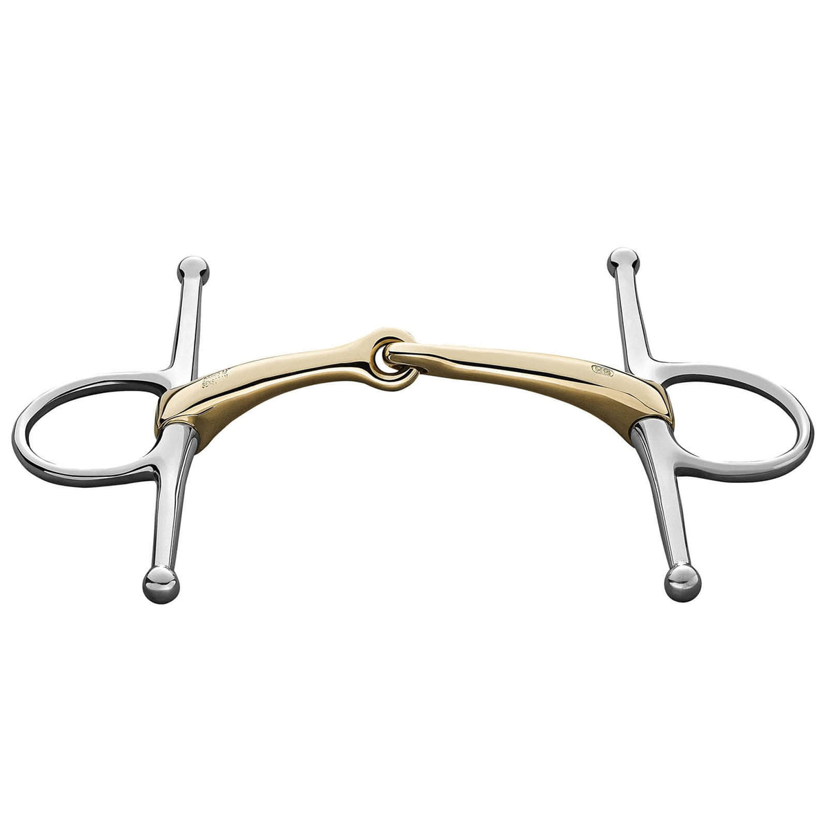 Schenkeltrense Einfach Gebrochen Dynamic RS 16 mm SENSOGAN® Gebiss