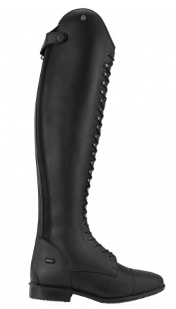 Suedwind Equestrian Reitstiefel Legacy Venado Merino Lederstiefel, Schwarz, Produkt allein auf weißem Hintergrund.