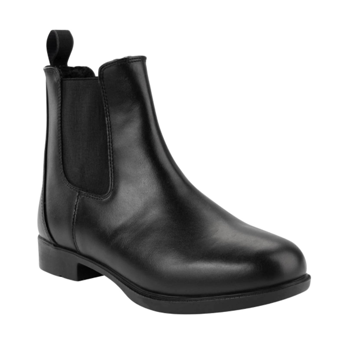 Suedwind Equestrian Stiefelette Contrace Jodhpur Vegan Winter Reitschuh, Schwarz, Produkt allein.