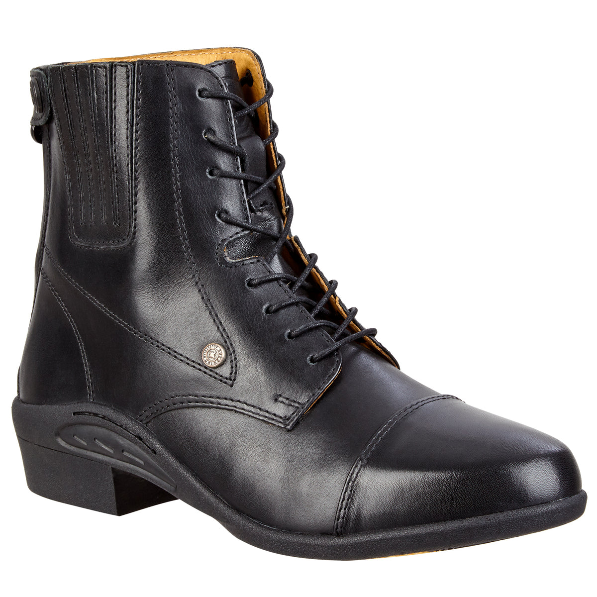 Stiefelette Ultima BZ Lace, Black, Produkt allein auf weißem Hintergrund.