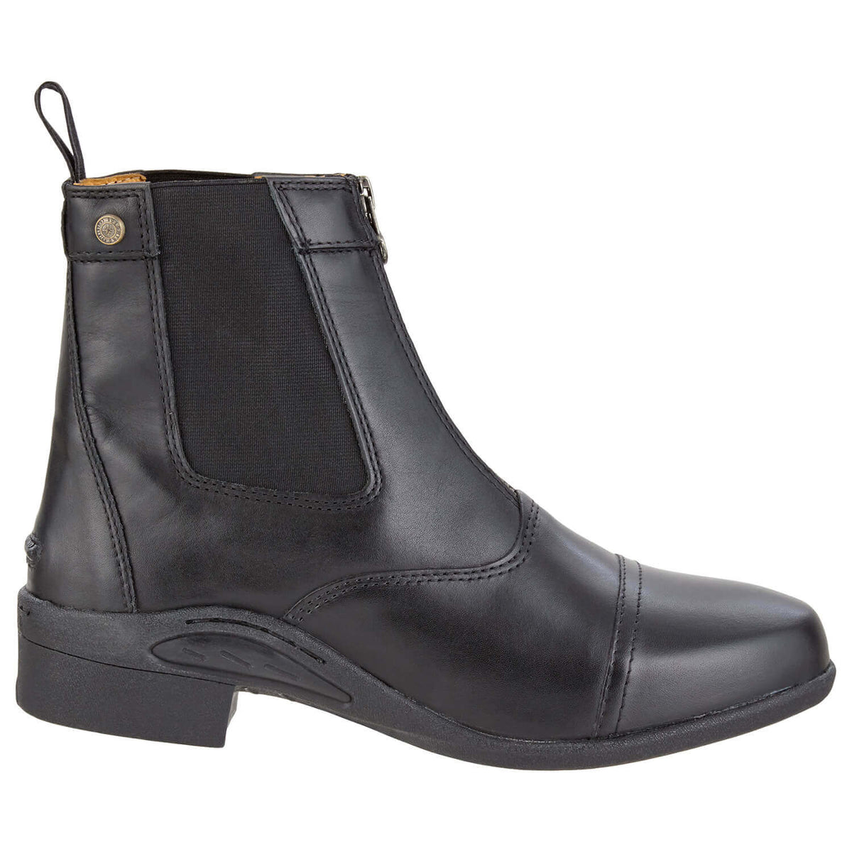 Suedwind Equestrian Stiefelette Ultima FZ, Schwarz, Produkt allein auf weißem Hintergrund.