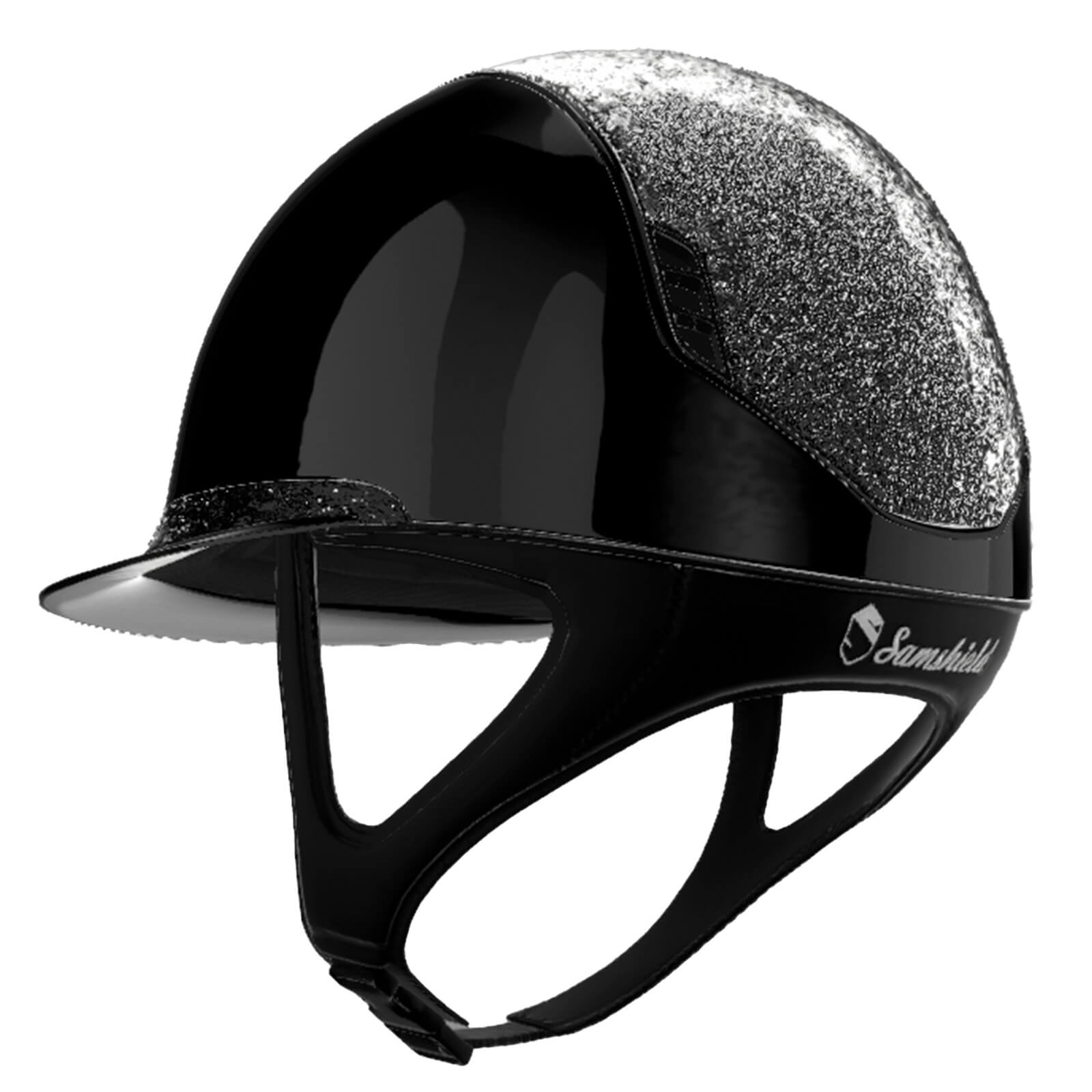 Reithelm Miss Shield 2.0 Black SG Top + Frontal Band Ultra Fine Rocks Trim + Blason Matt Black