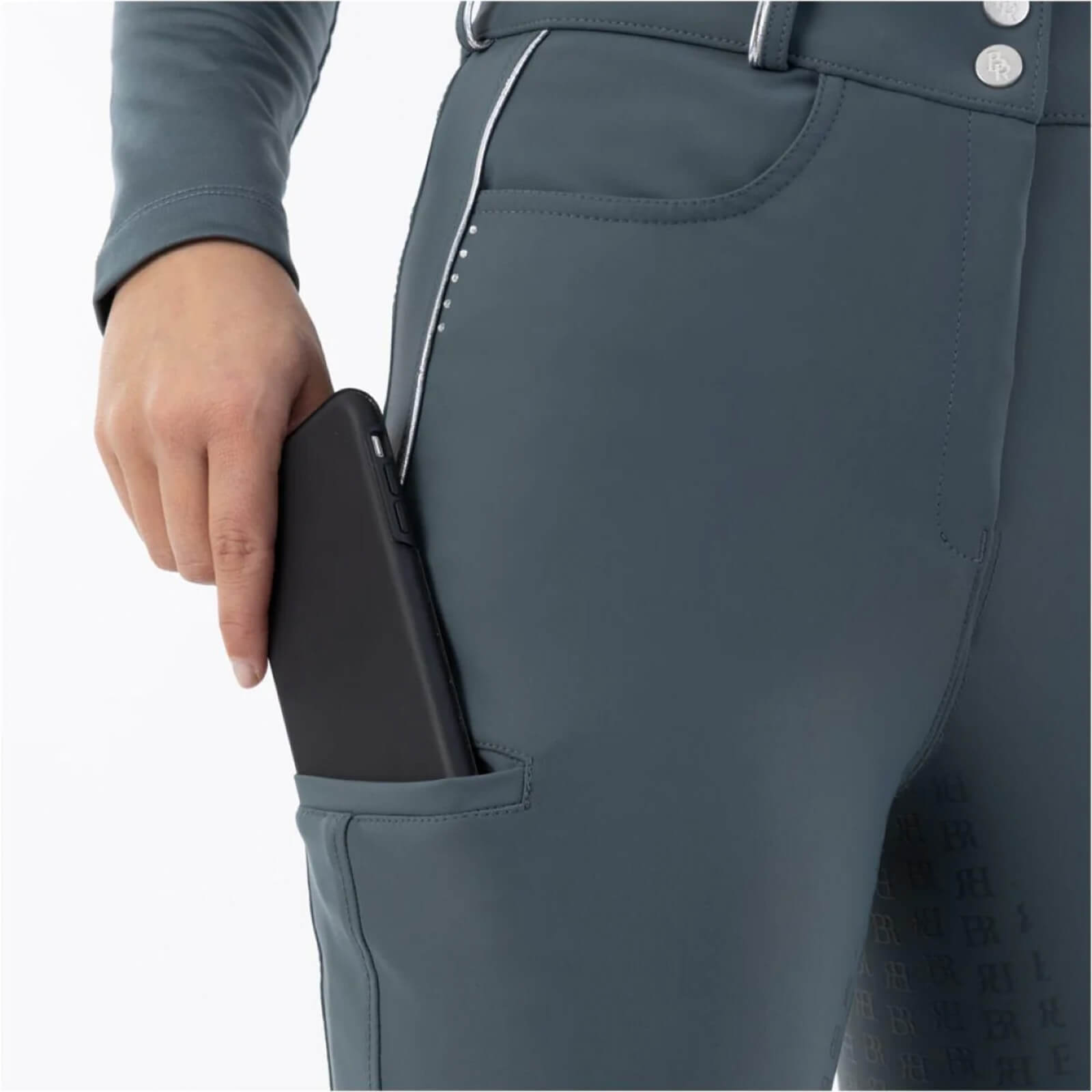 Reithose Damen Full-Grip Dionne HW 2023 Damenreithose Vollbesatz
