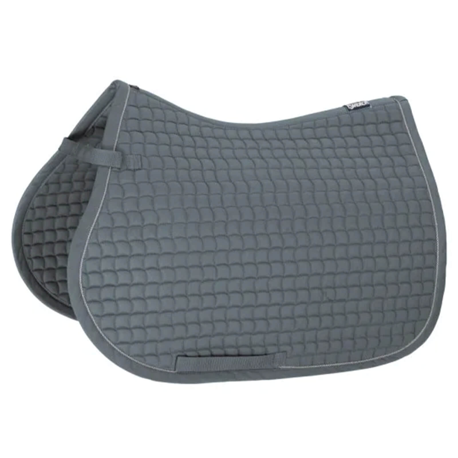 Springschabracke Cotton Silver Basics Sattelunterlage