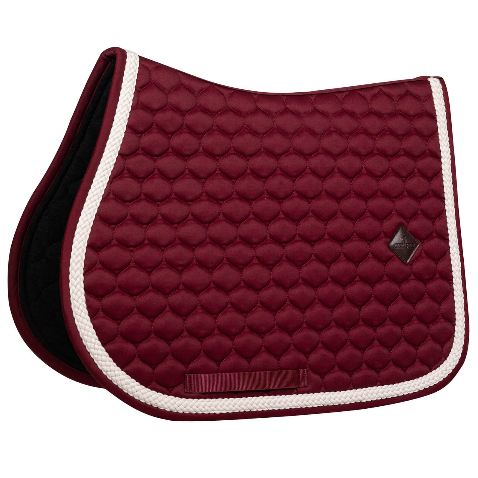 Schabracke Springen Saddle Pad with plaited cord Springschabracke geflochten