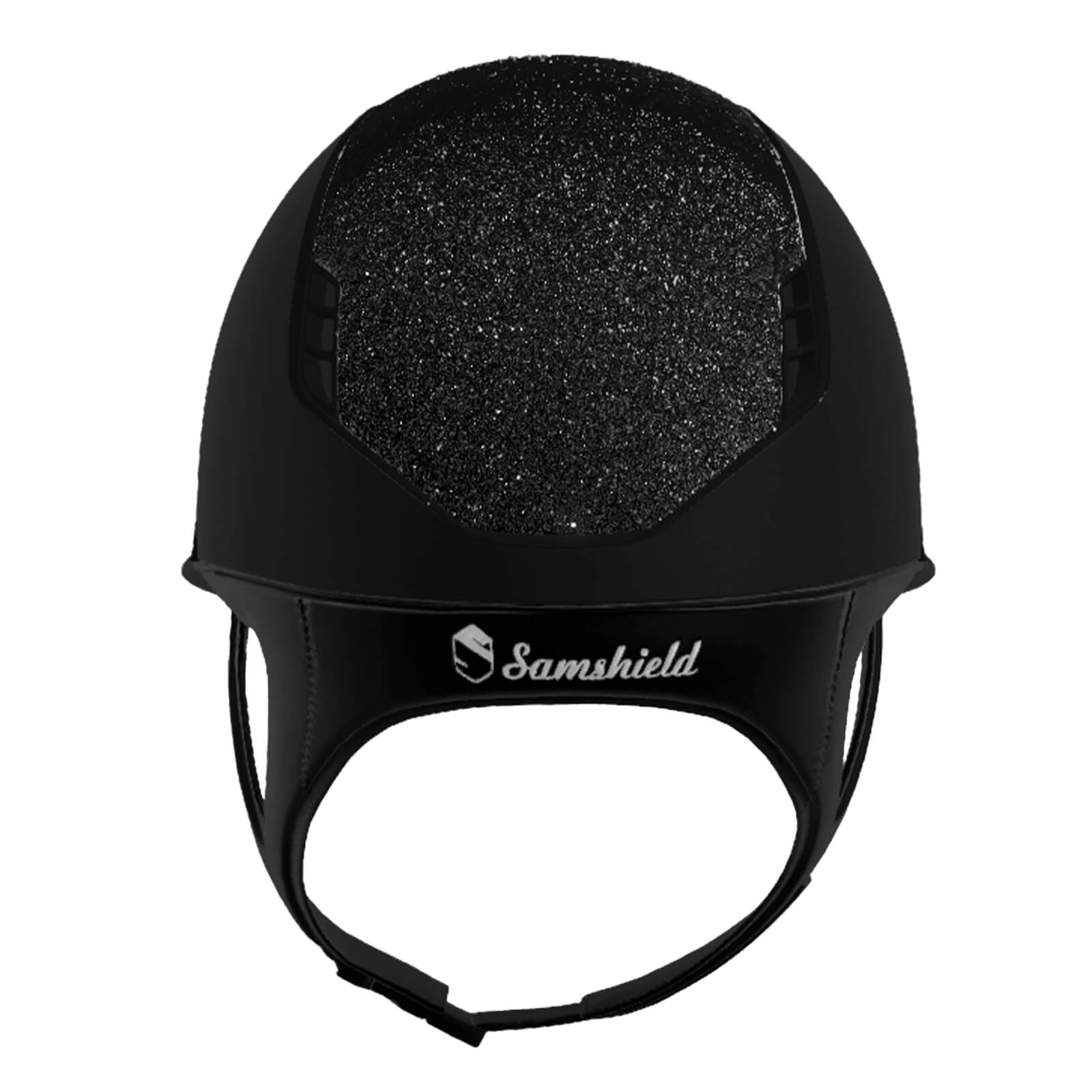 Reithelm 2.0 Black Shadowmatt Top Crystal Fabric Trim + Blason Matt Black