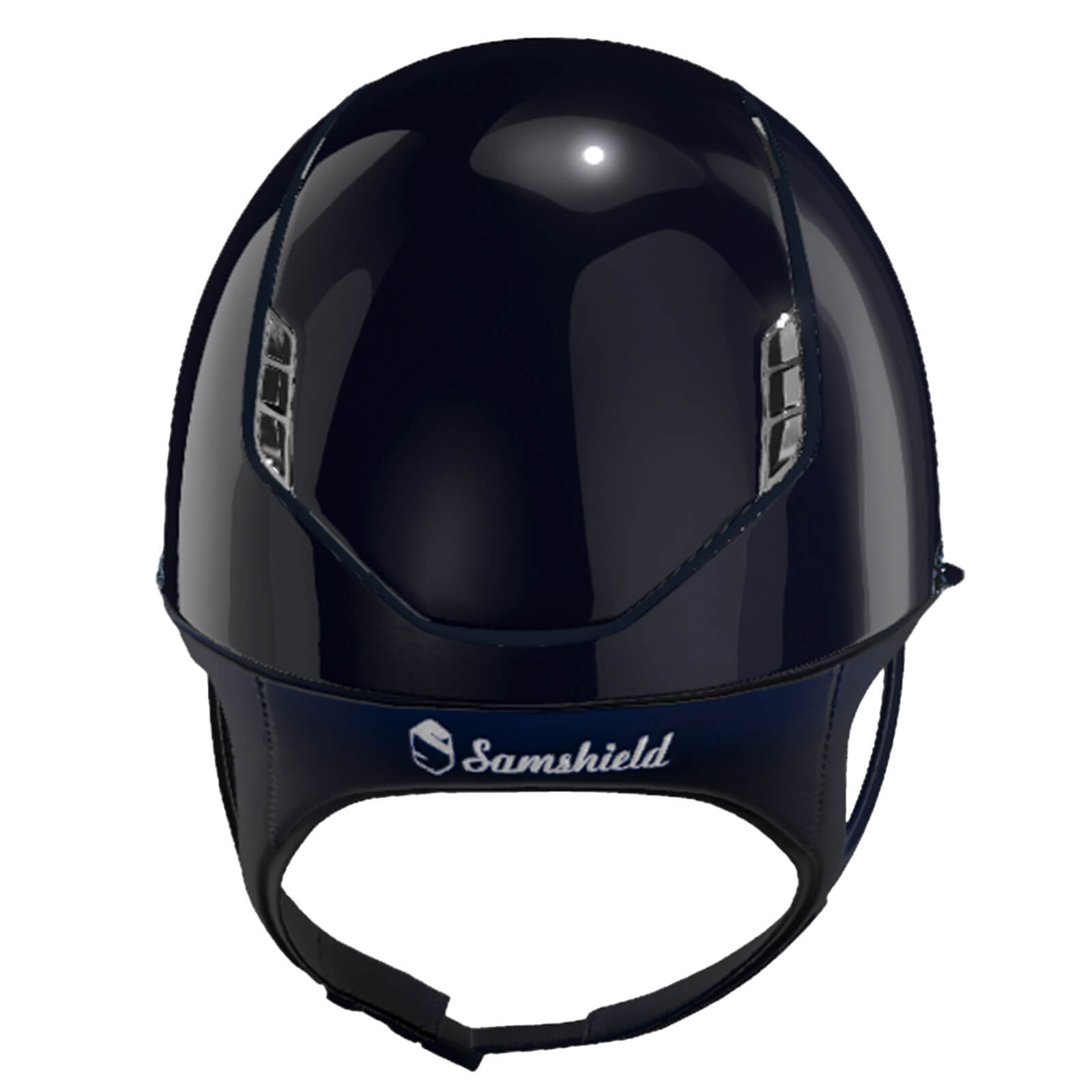 Reithelm Miss Shield 2.0 Blue SG Top SG + Frontal Band CrFabric Trim Matt Blue Blason Crystal Fabric