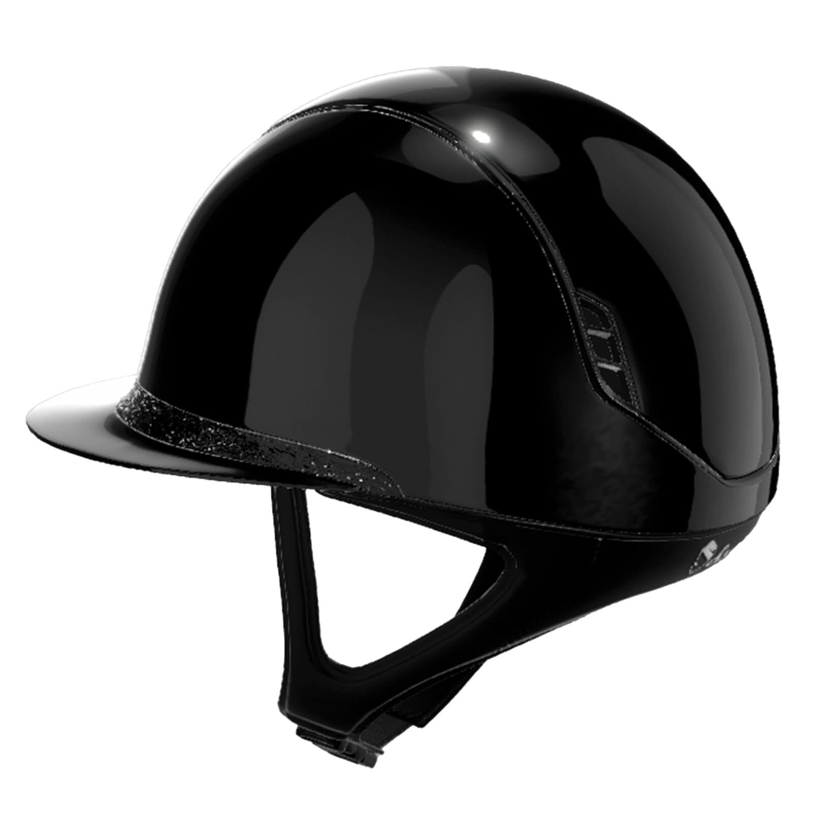 Reithelm Miss Shield 2.0 Black SG Top SG Frontal Band Ultra Fine Rocks Trim + Blason Black Chrome