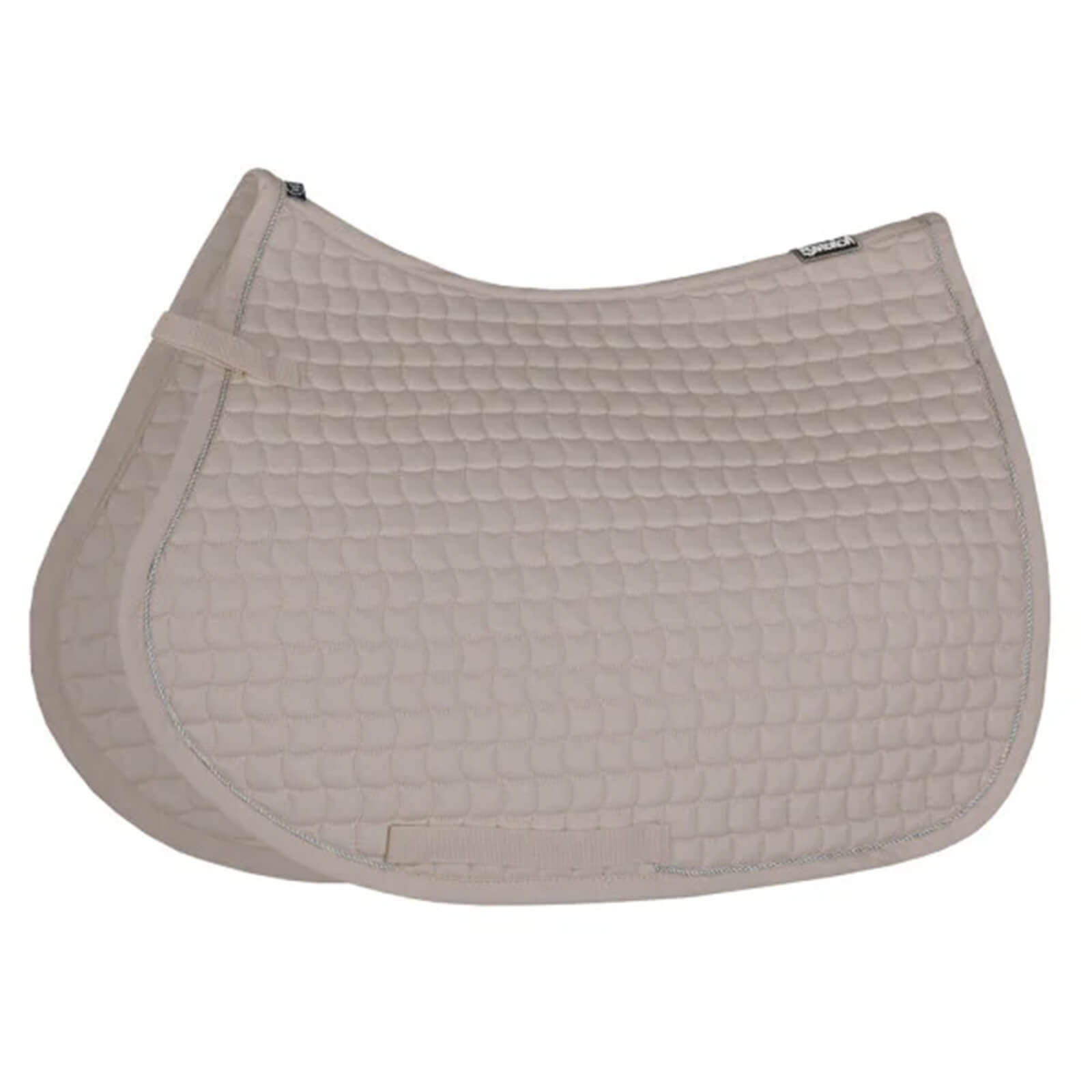 Springschabracke Cotton Silver Basics Sattelunterlage