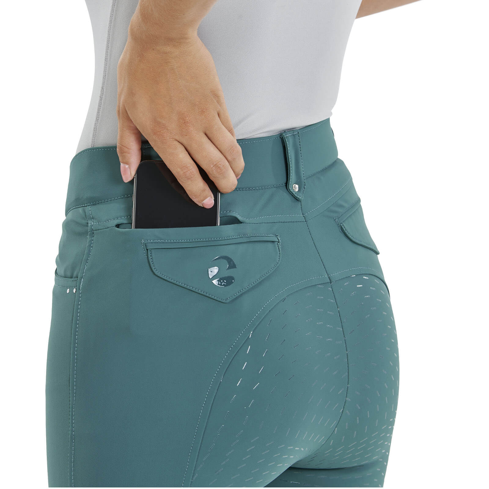 Reithose Damen Full-Grip Navia Damenreithose Vollbesatz