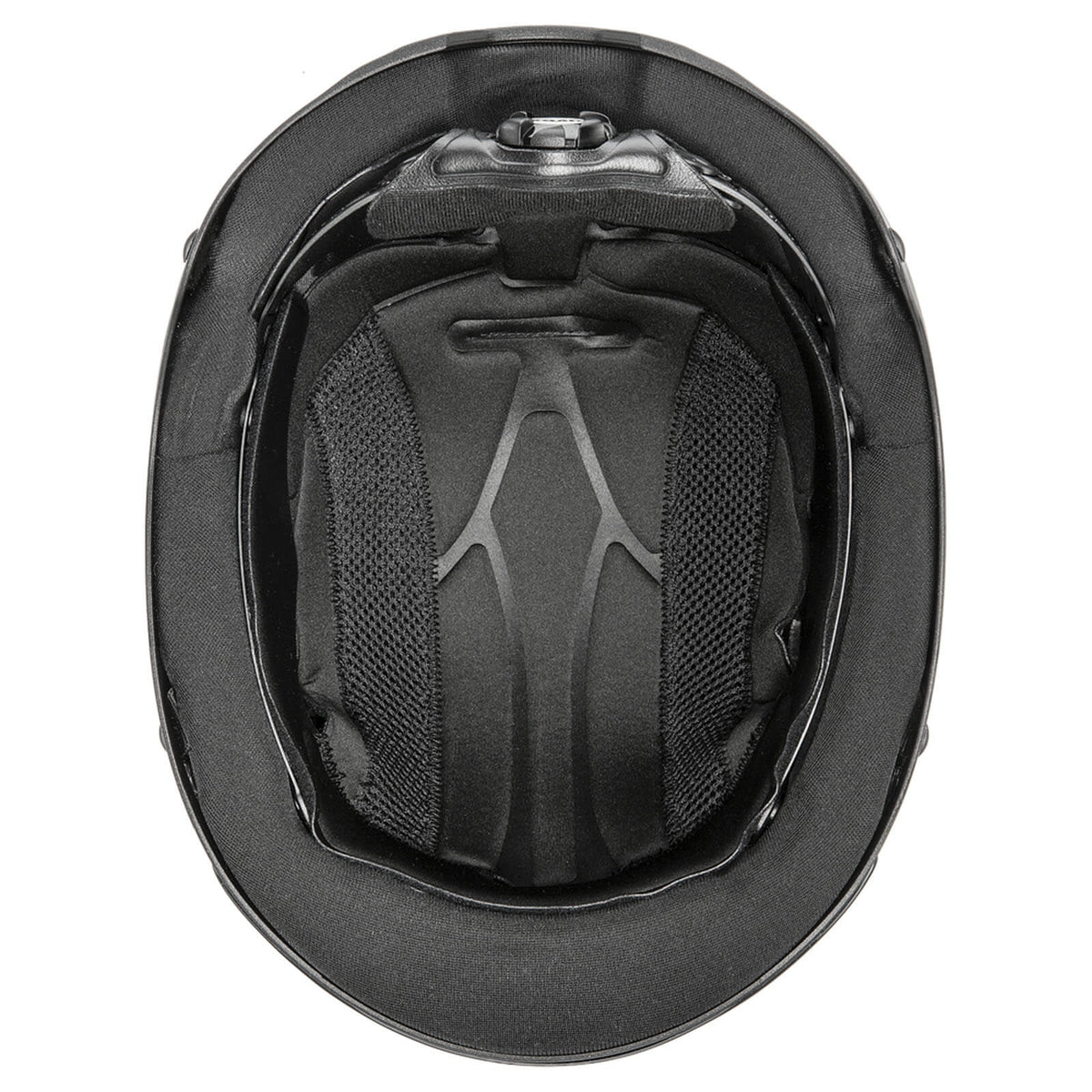 UVEX Reithelm Perfexxion III xc Helm, Schwarz, Innenansicht des Helms.