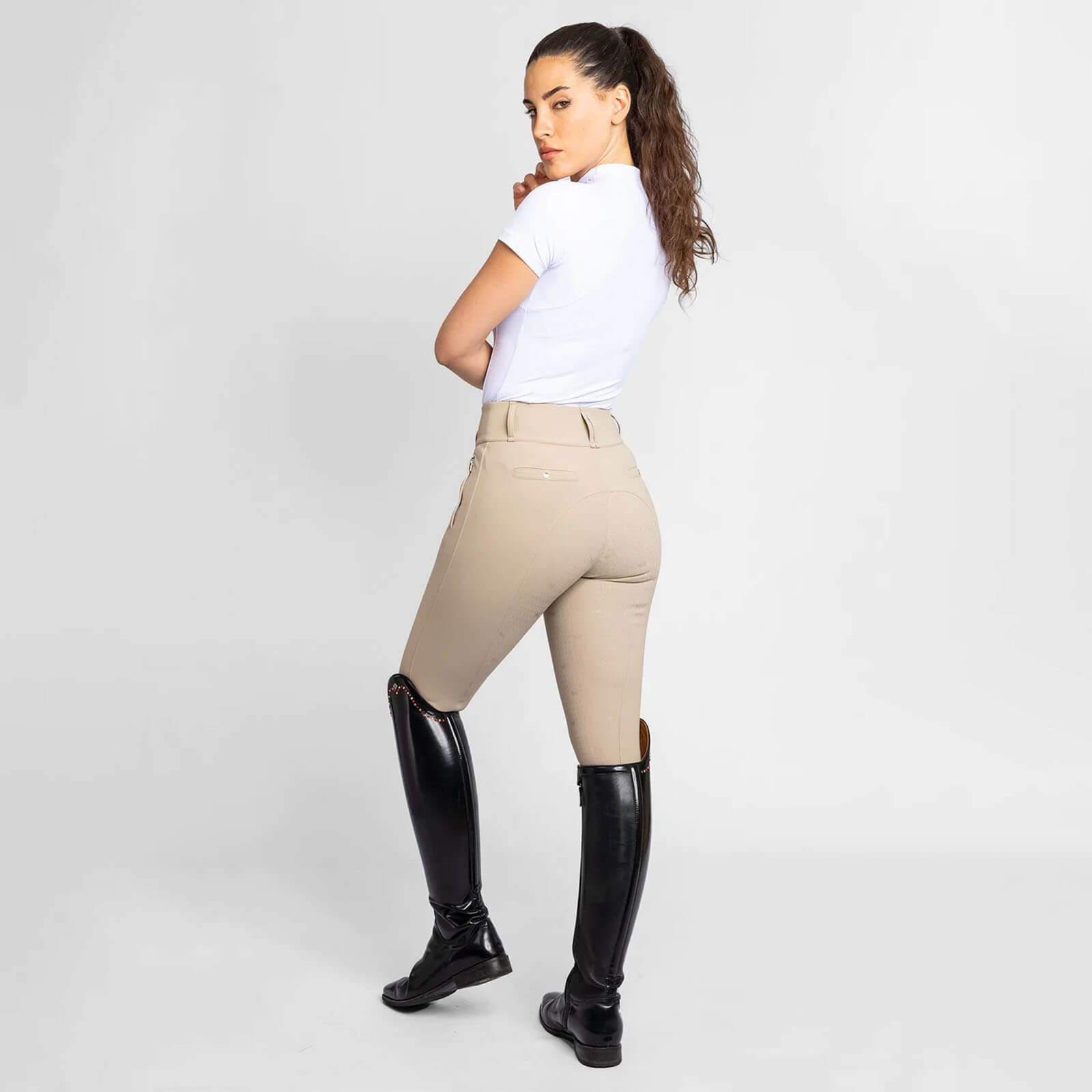 Reithose Damen Full-Grip Honour Damenreithose