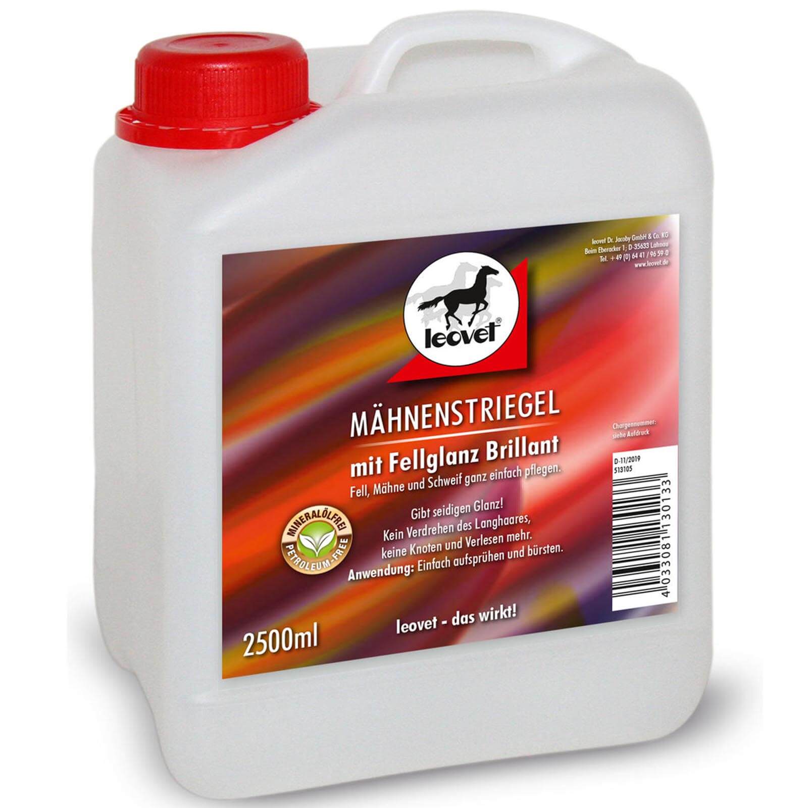 Pflegemittel Mähnenstriegel Fell- und Langhaarspray