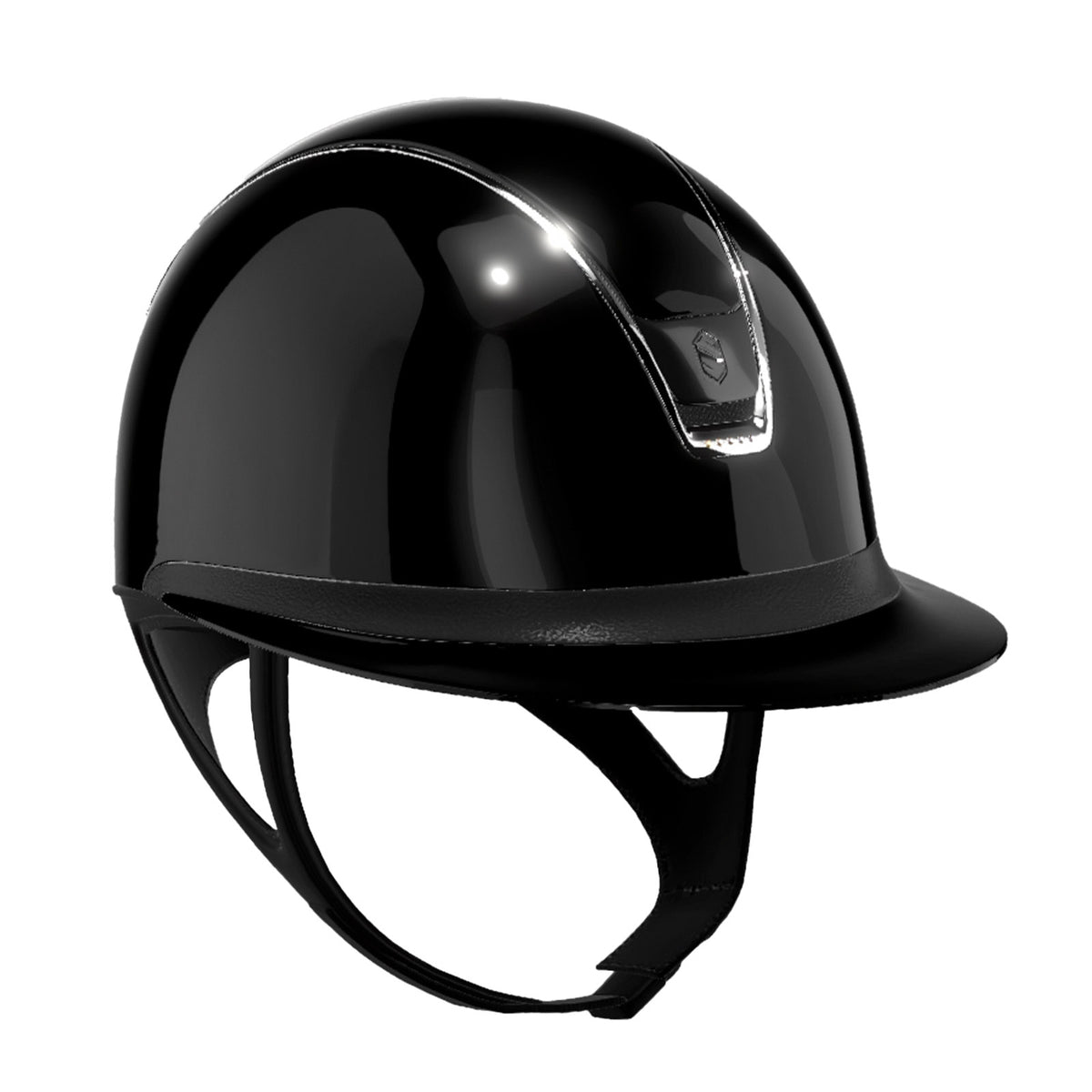 Reithelm Miss Shield 2.0 Black SG Top SG Frontal Band Leder Trim Chrome Silver 5 SW Blason Chrome Bl