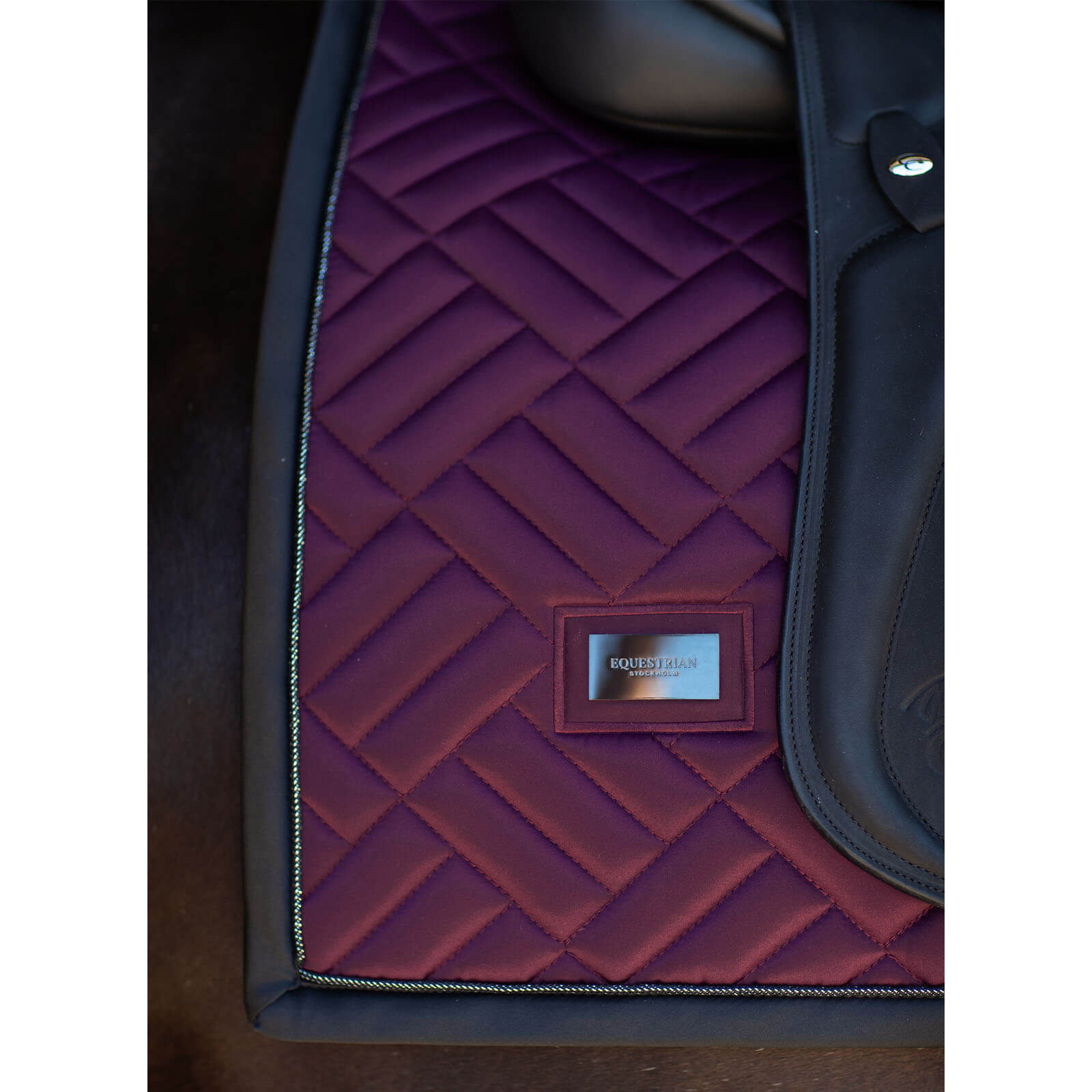 Dressurschabracke Dressage Saddle Pad Modern Purple Night Schabracke