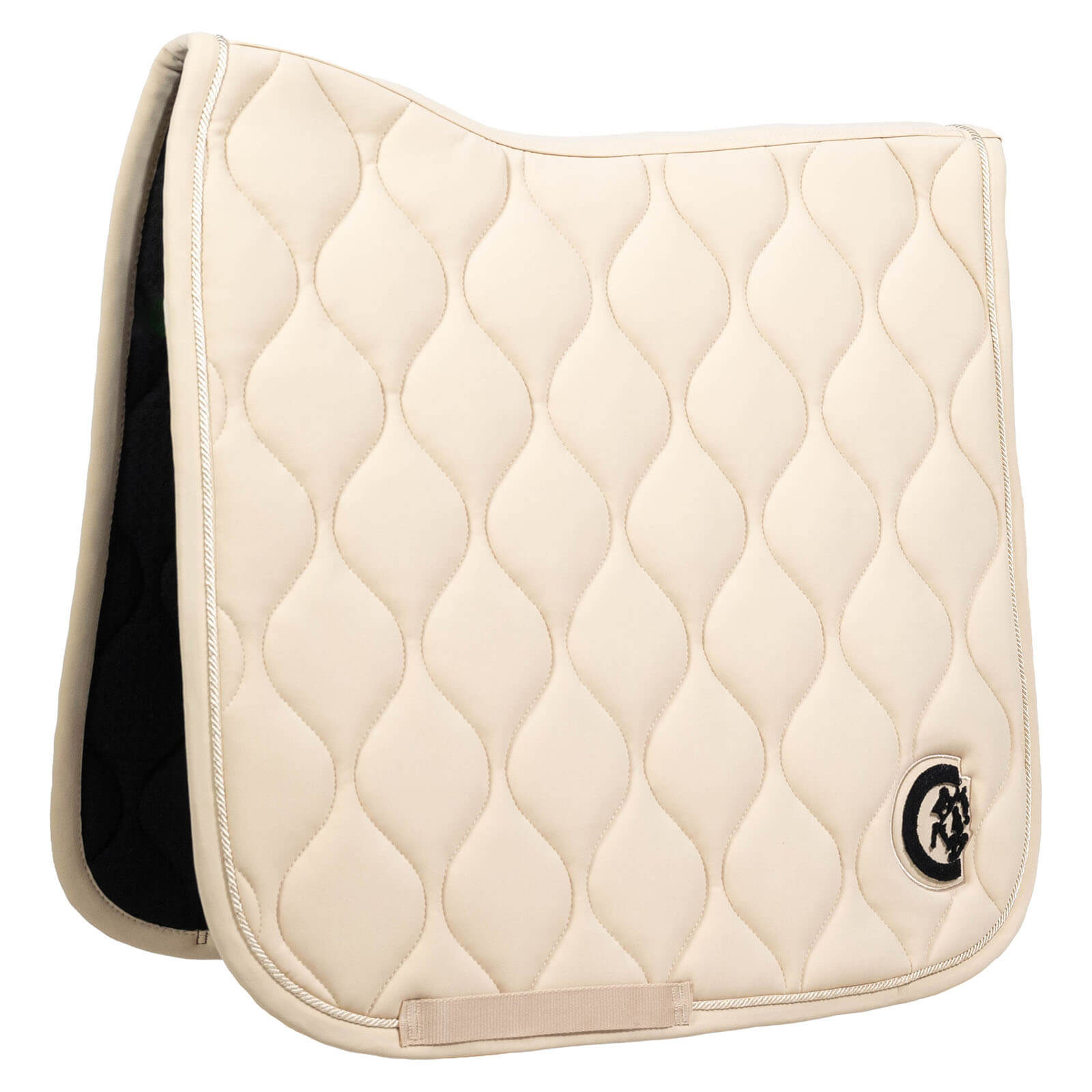 Schabracke Dressage Wave 3D Logo Dressurschabracke