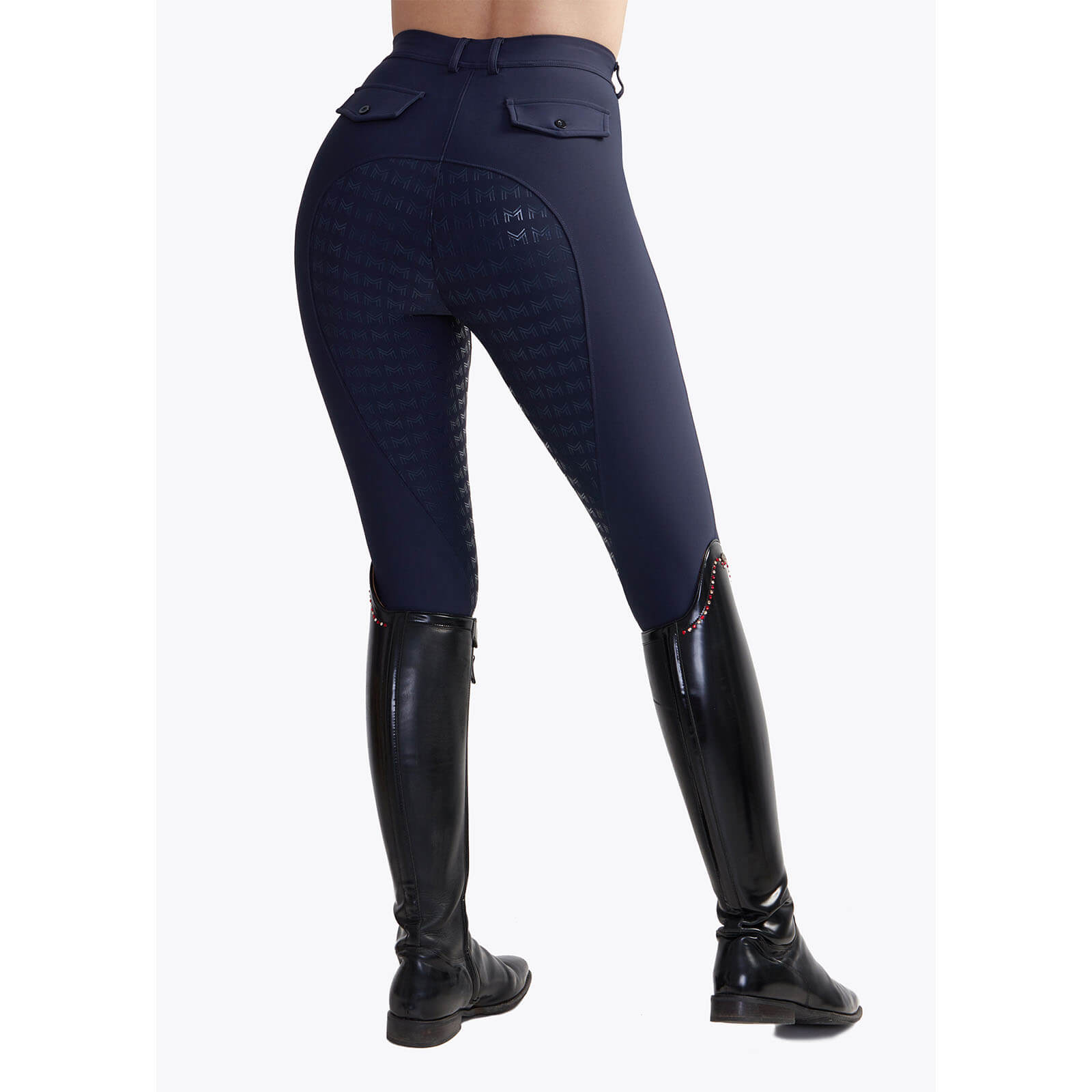 Reithose Damen Reflection Full Grip Breeches Vollbesatz Damenreithose