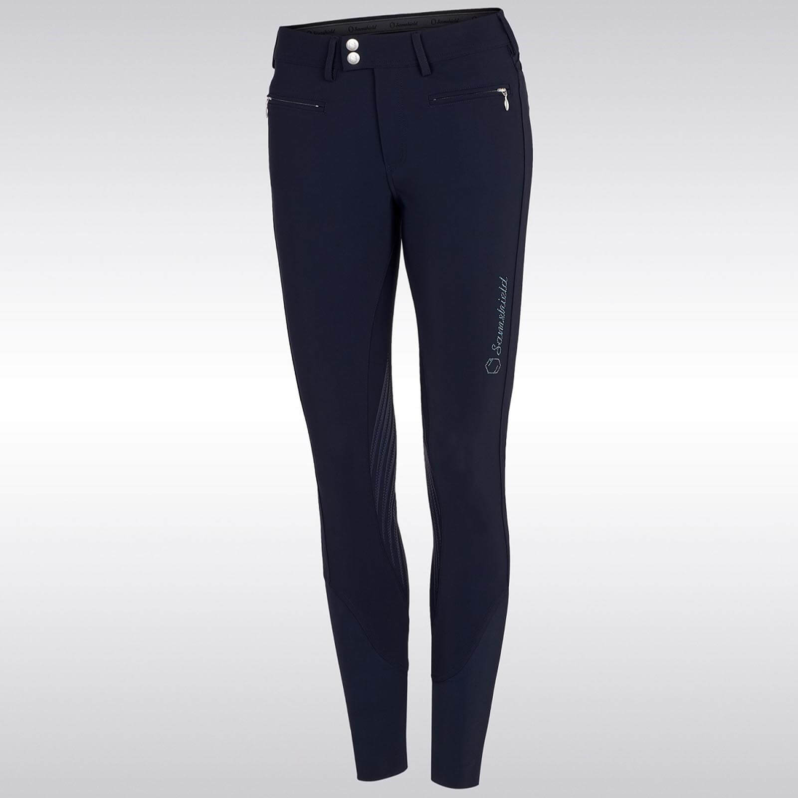 Reithose Damen Knee-Grip Adèle Damenreithose Kniebesatz